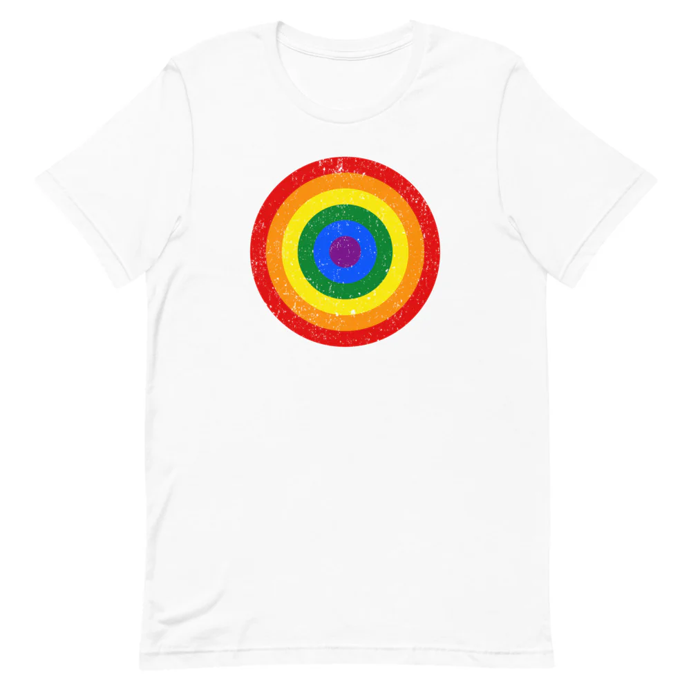 Rainbow Roundel T-Shirt - Image 8