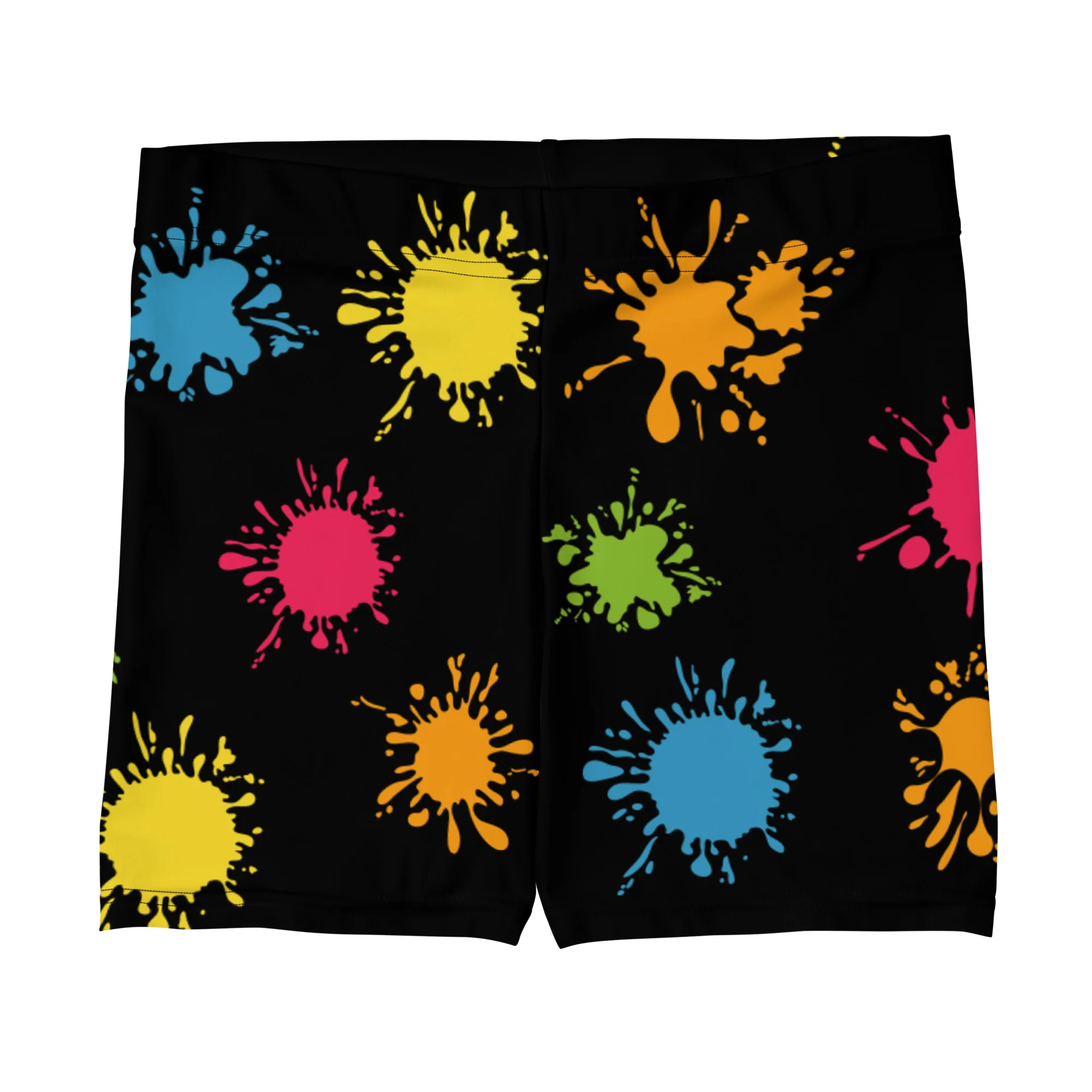 Rainbow Splashes Legging Shorts