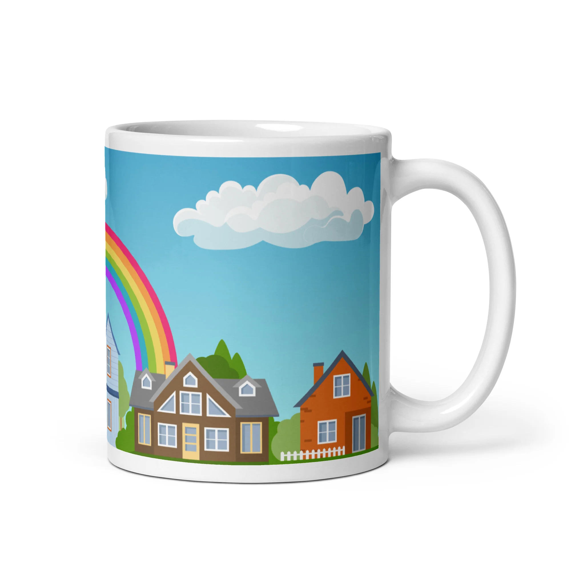 Rainbow Street Mug