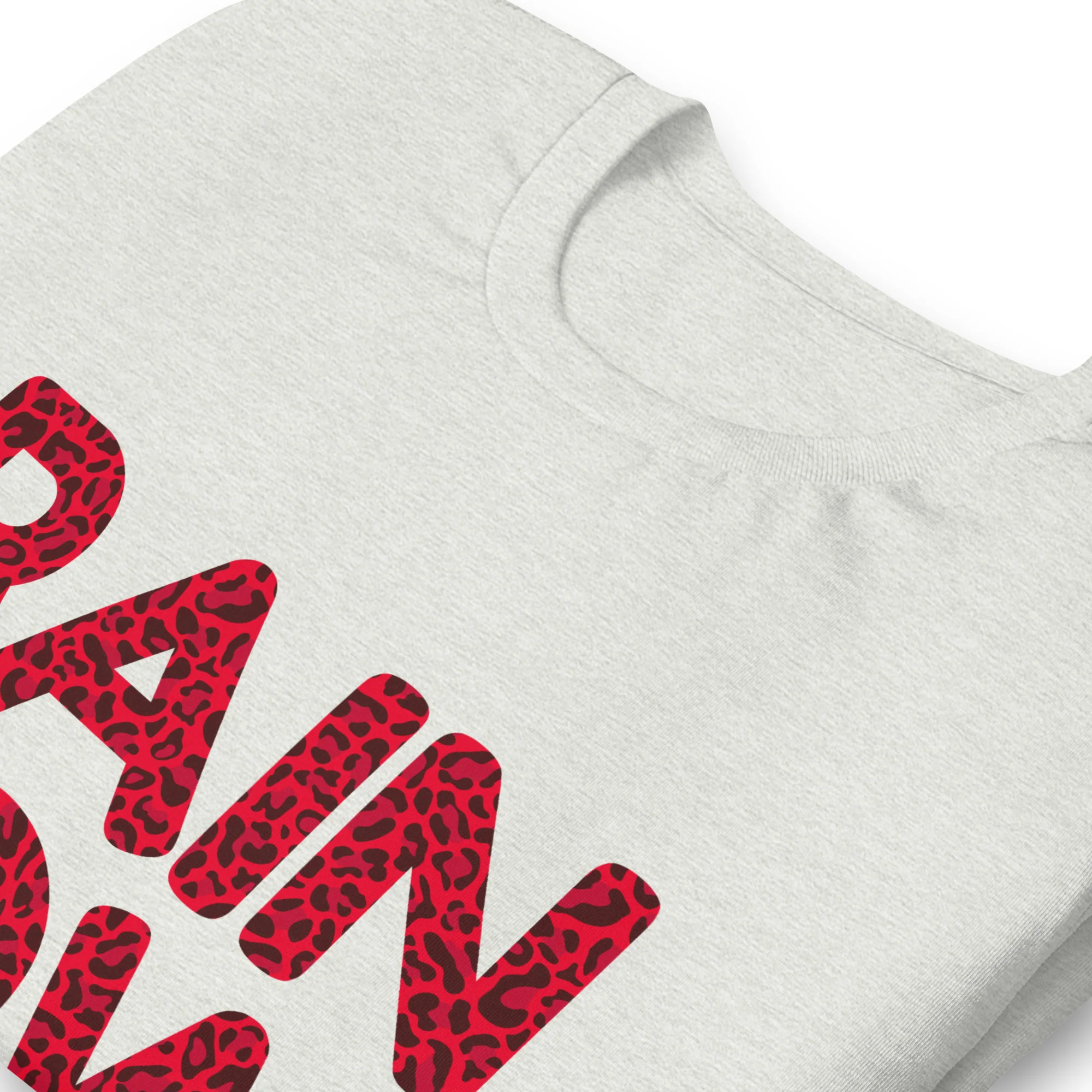 Red Leopard Logo T-Shirt - Image 4