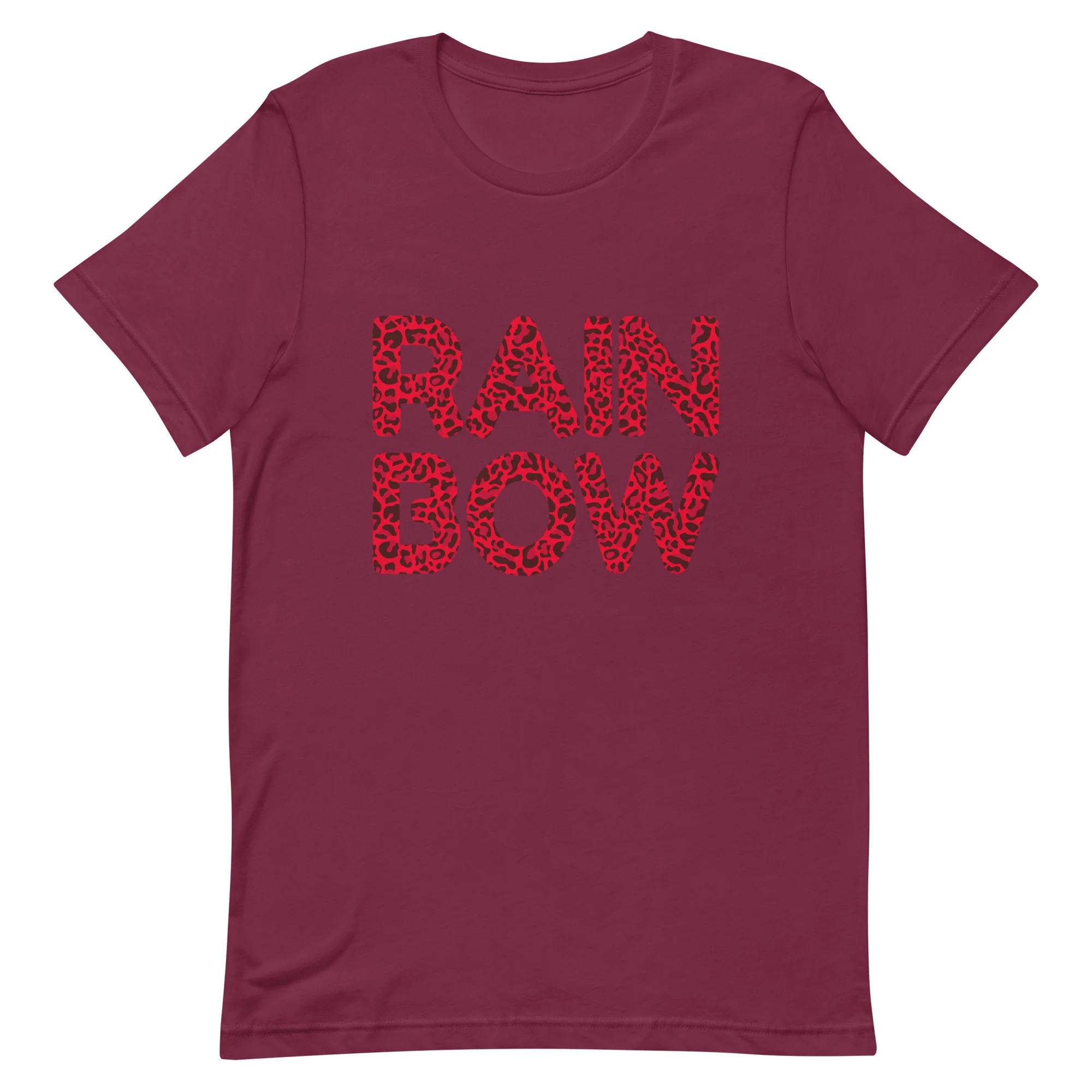 Red Leopard Logo T-Shirt - Image 9