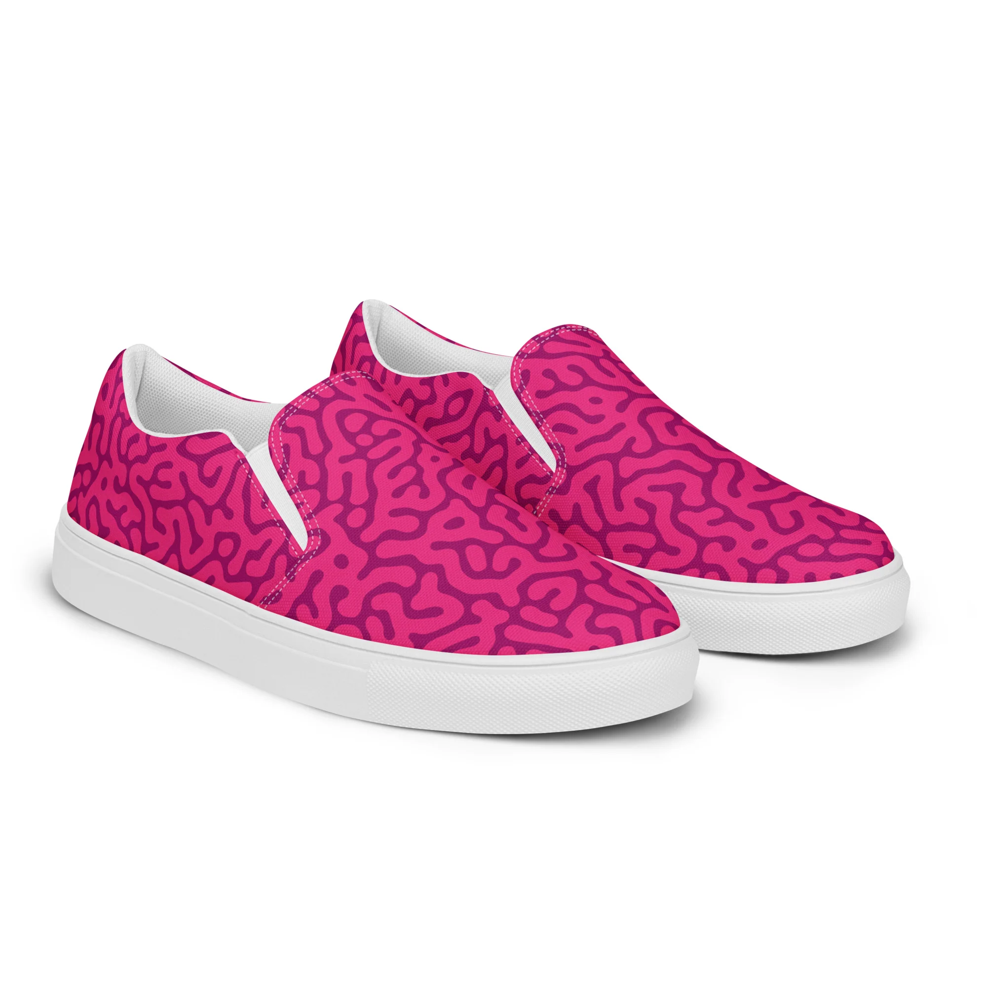 Red Turing Pattern Slip-on Shoes (female sizes) - Image 8