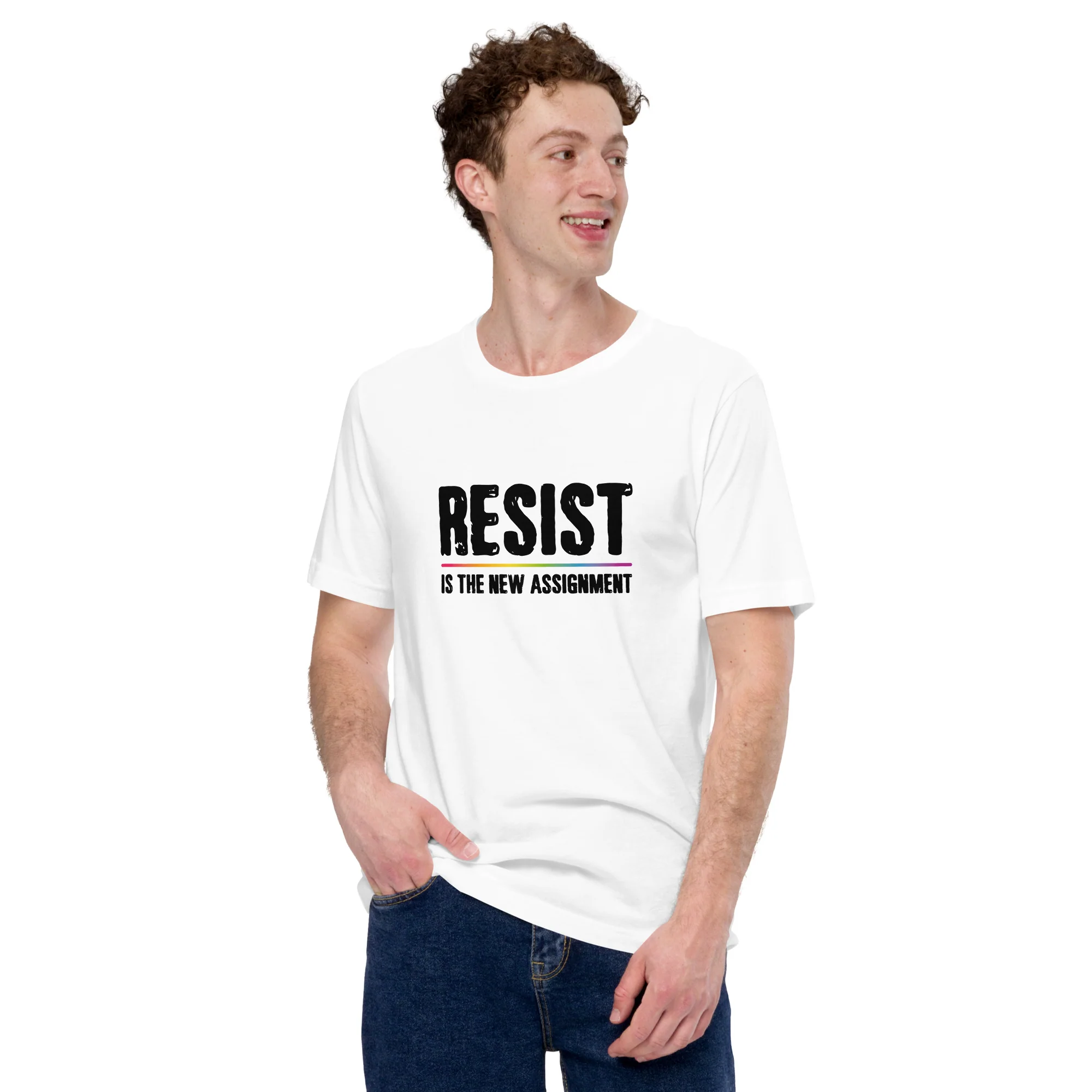 Resist is the New Assignment T-Shirt - Image 3