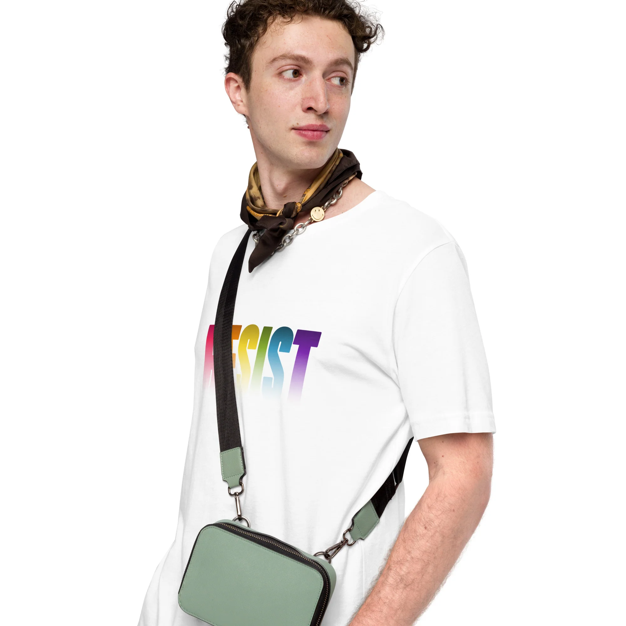 Rainbow Pride Fade Resist T-Shirt - Image 2