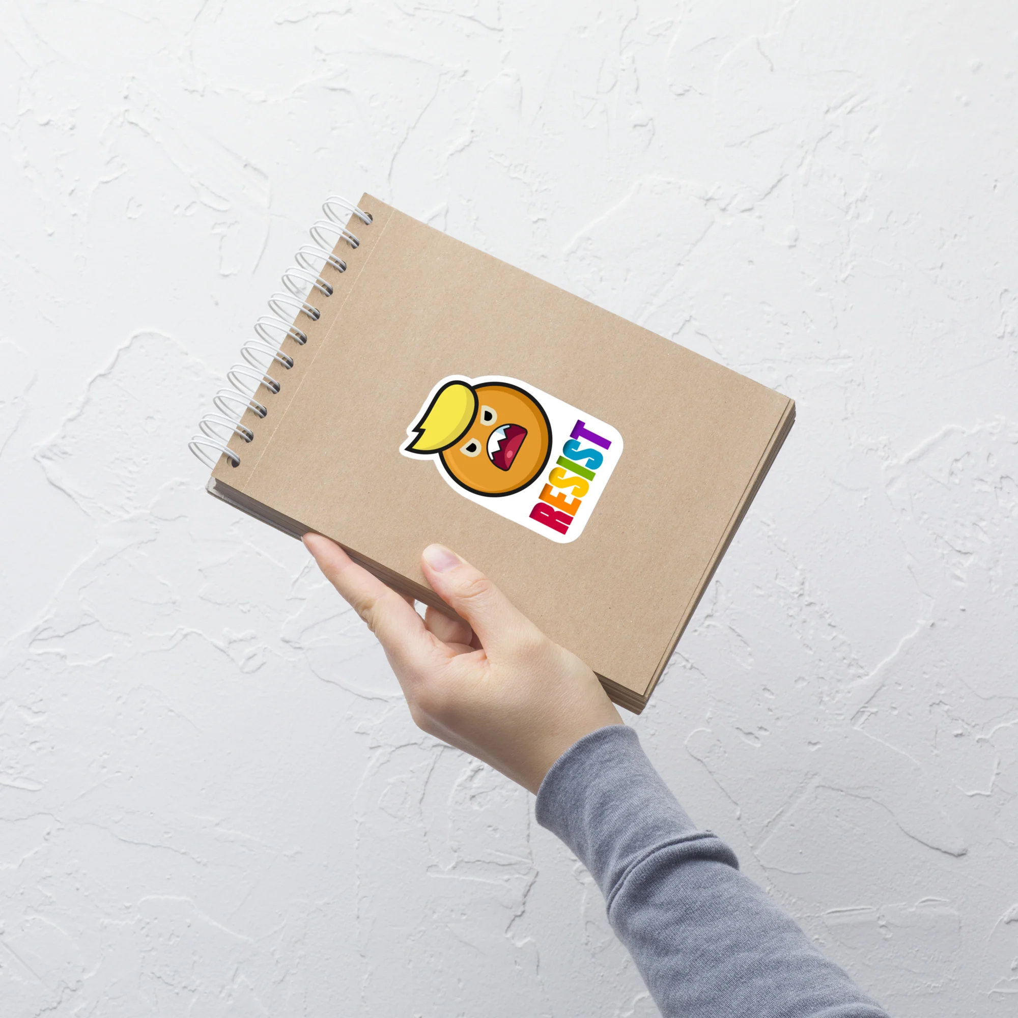 Resist The Orange Sticker - Image 2