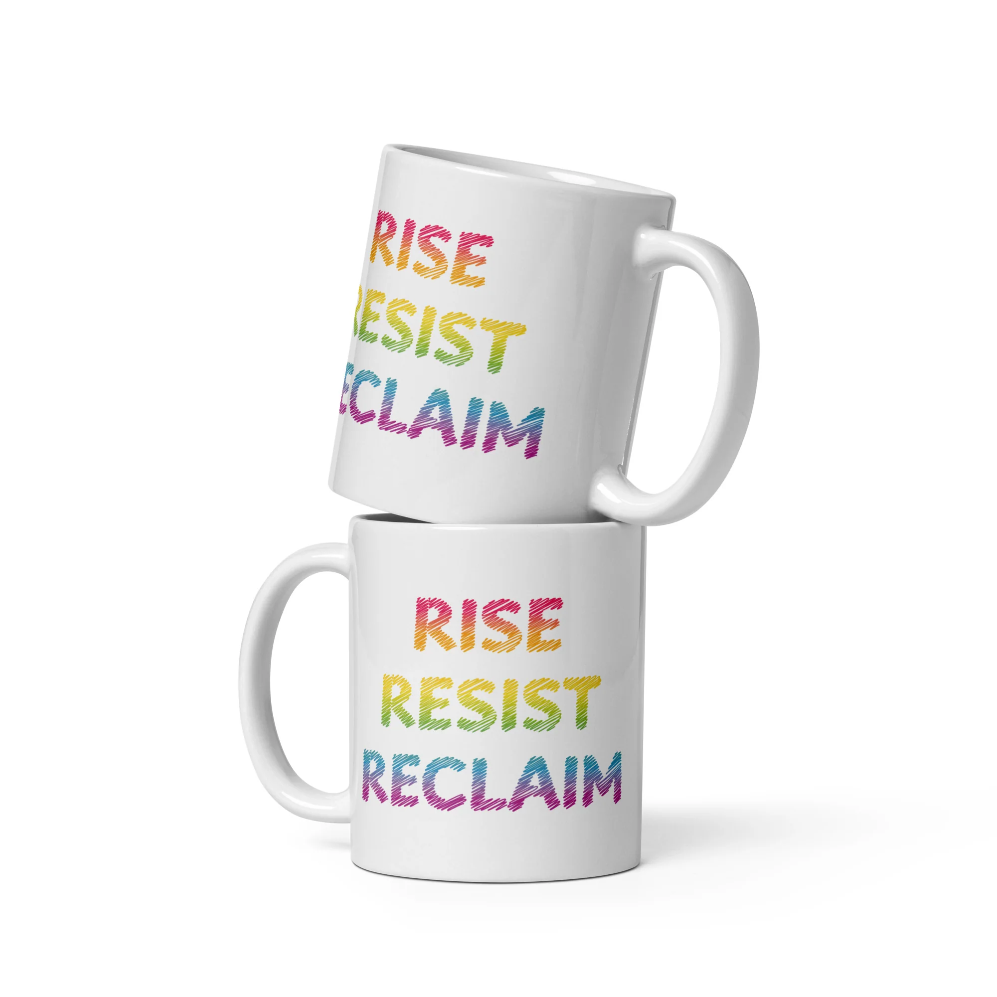 Rise Resist Reclaim Mug - Image 5
