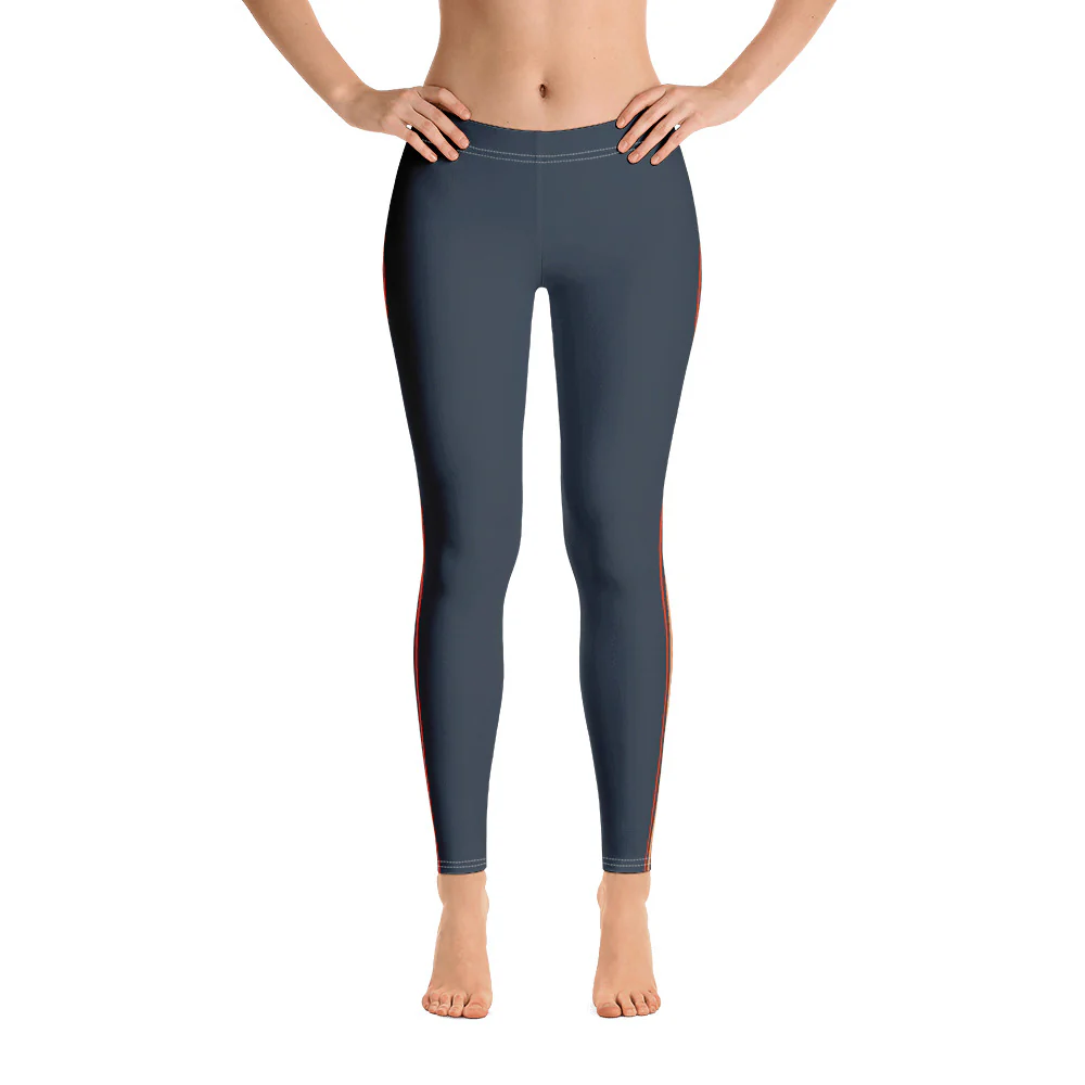 Separated Stripes Lesbian Pride Flag Leggings - Image 5