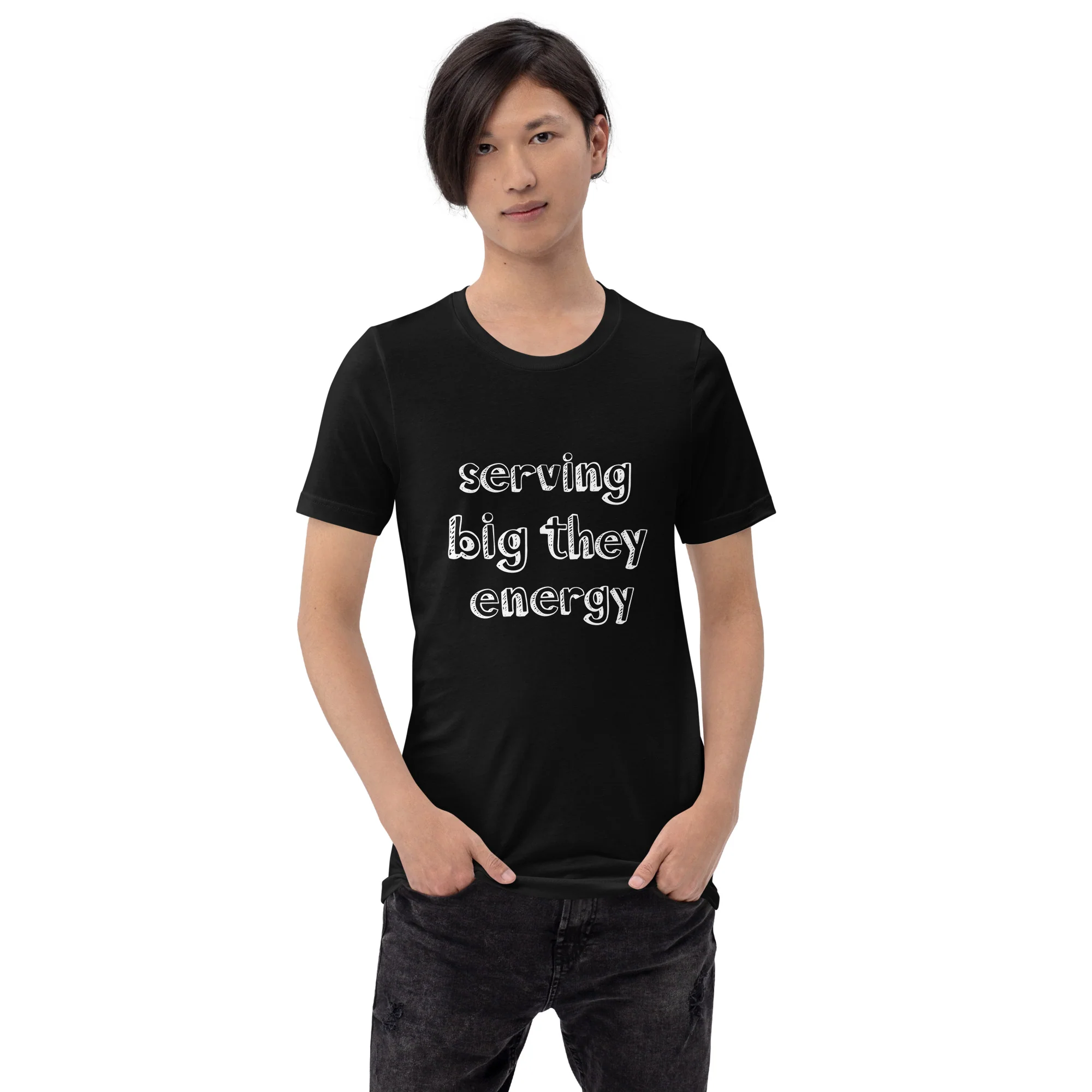 Serving Big They Energy T-Shirt - Image 2