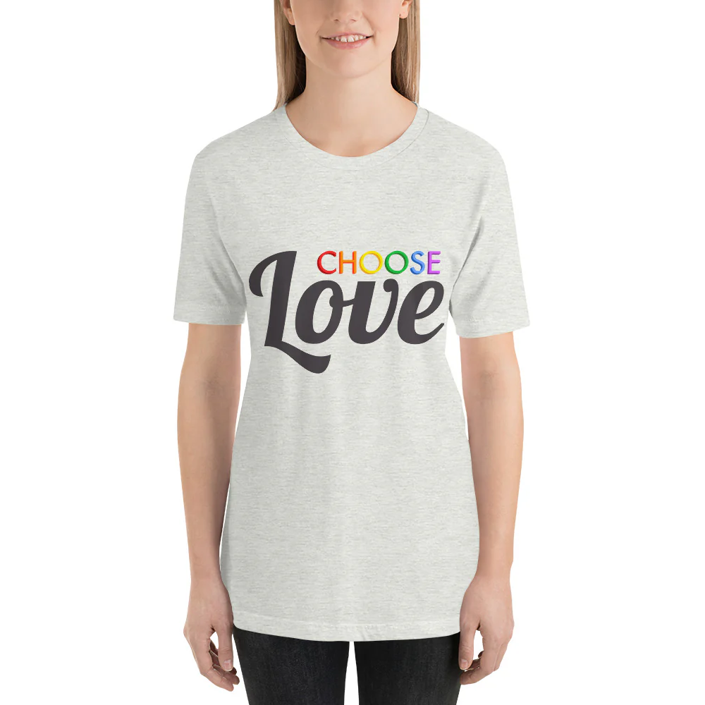 Shadow Choose Love T-Shirt - Image 3