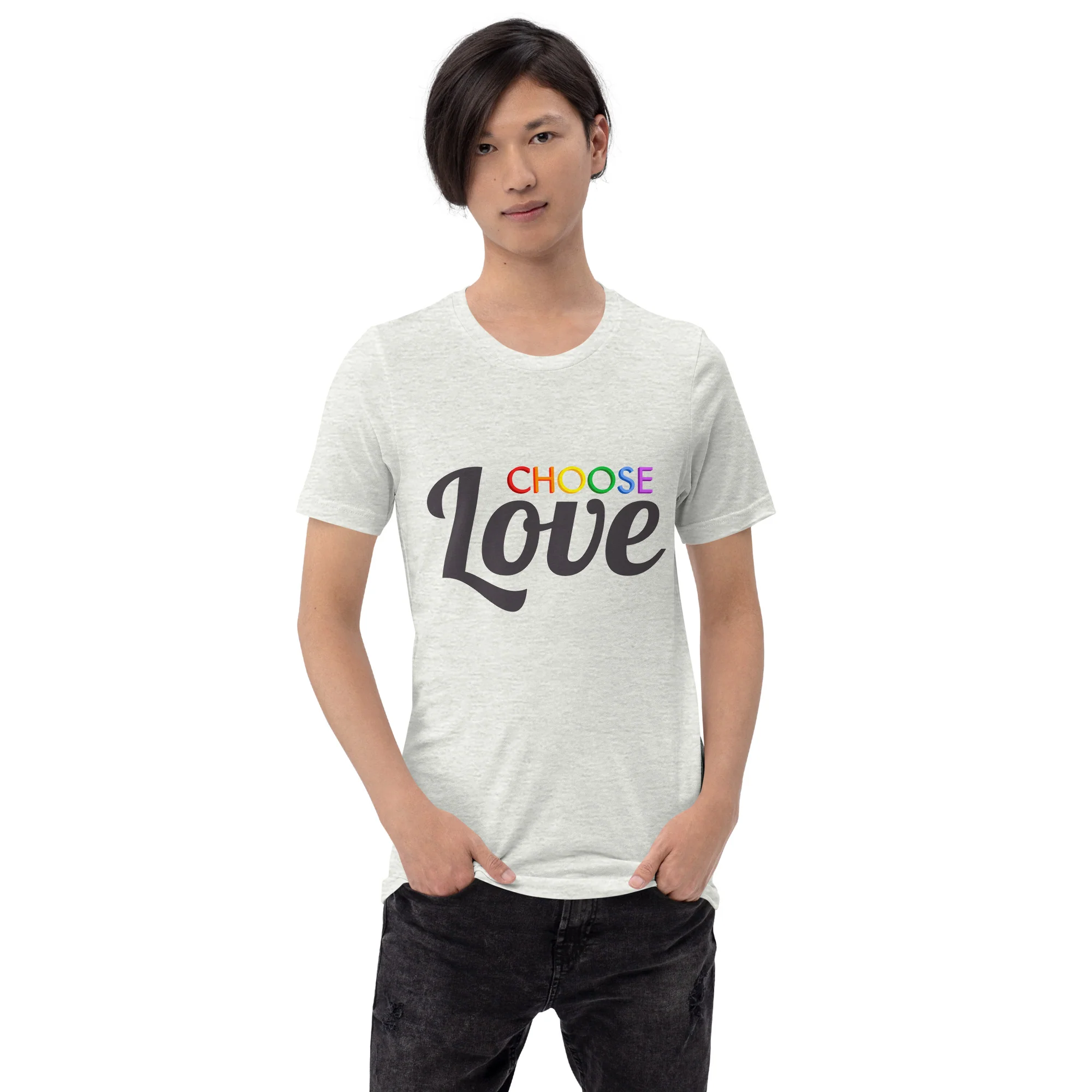 Shadow Choose Love T-Shirt - Image 4
