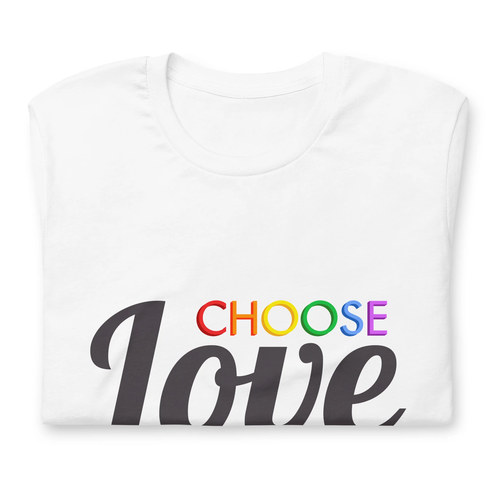 Shadow Choose Love T-Shirt - Image 6