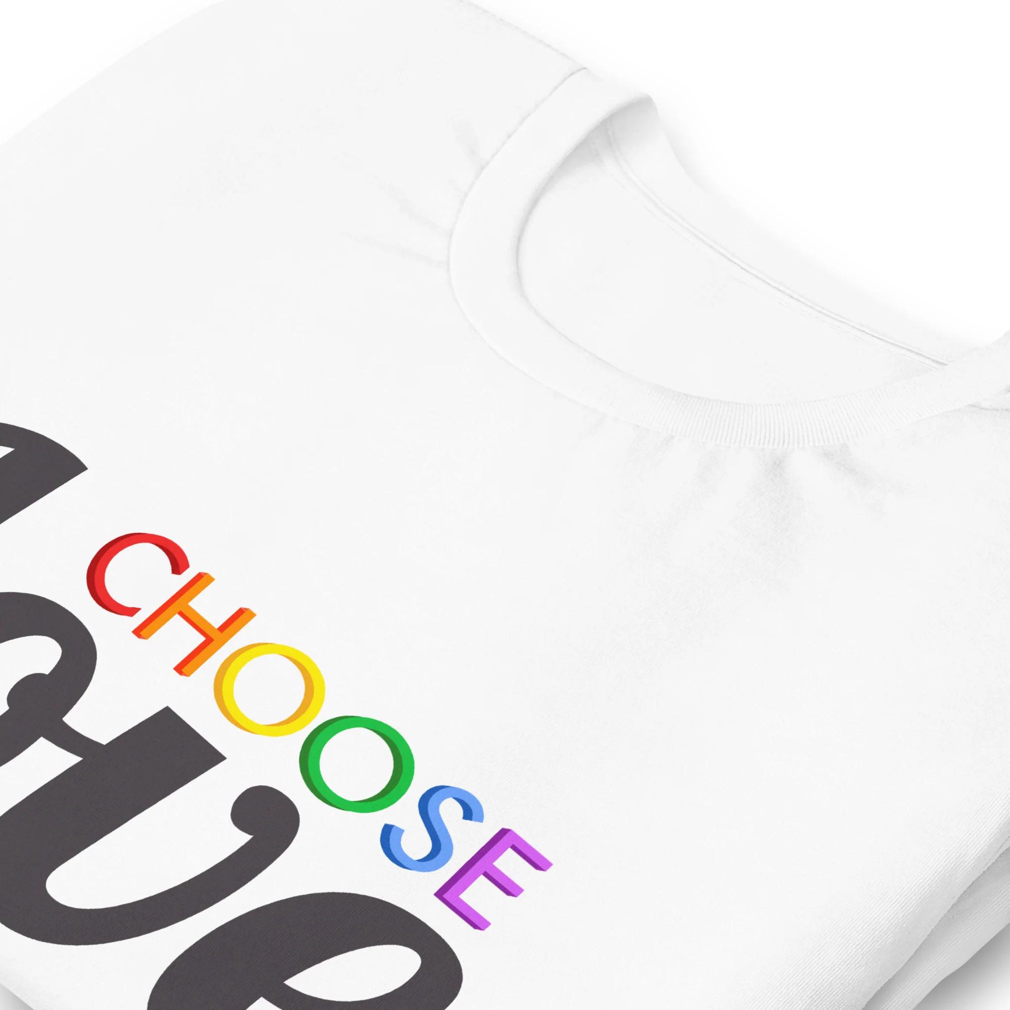 Shadow Choose Love T-Shirt - Image 7