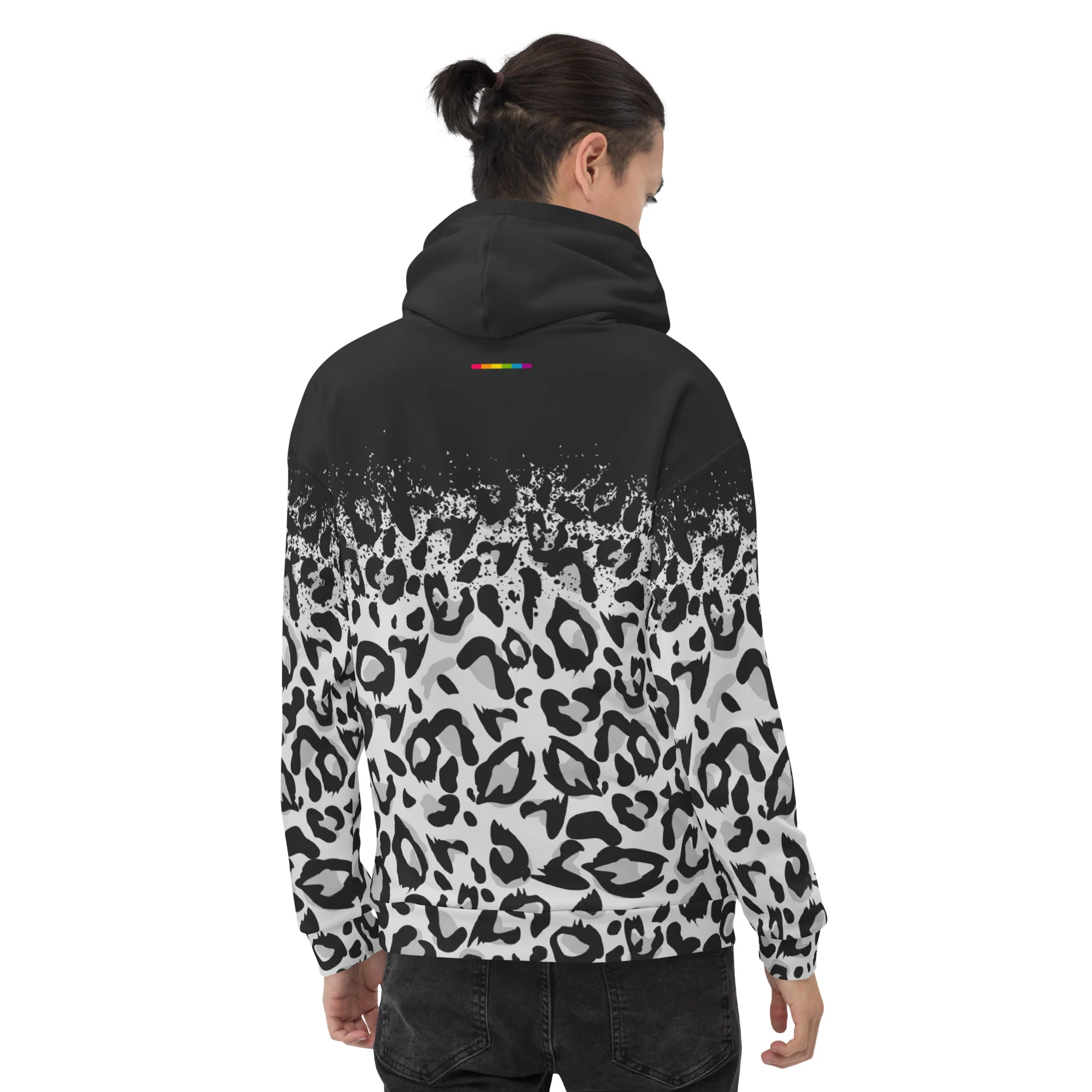 Snow Leopard Fade Hoodie - Image 4