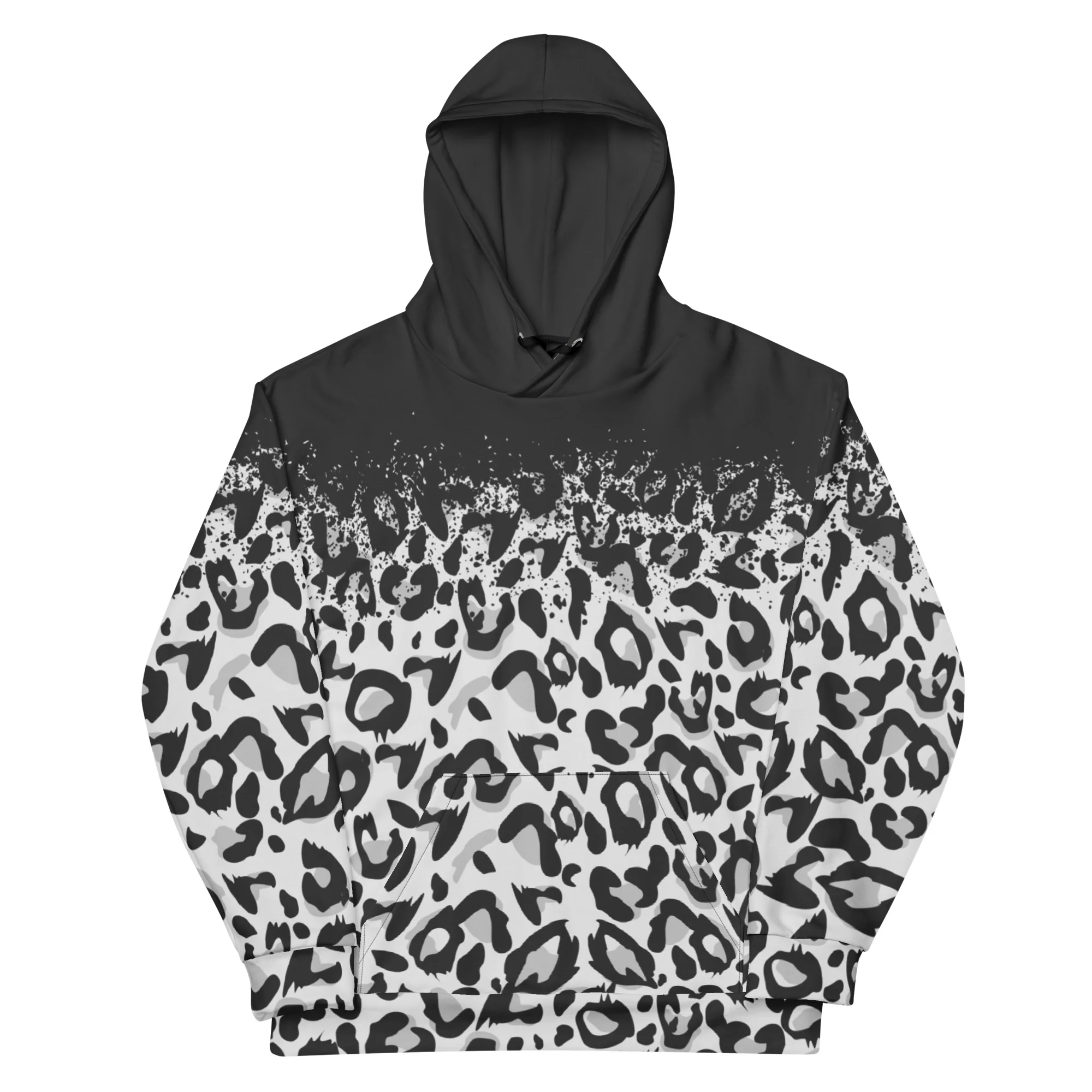 Snow Leopard Fade Hoodie - Image 9