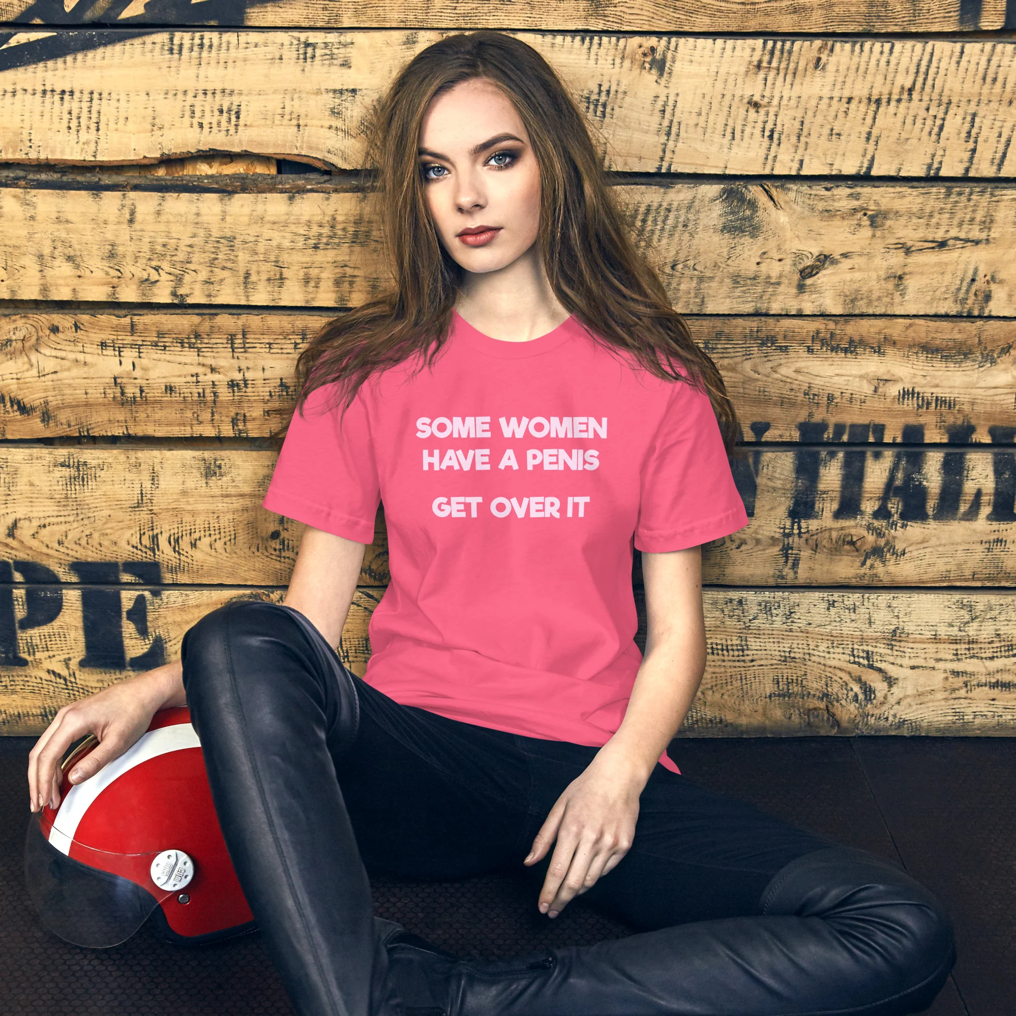 Some Women Have A Penis Get Over It T-Shirt - Image 3