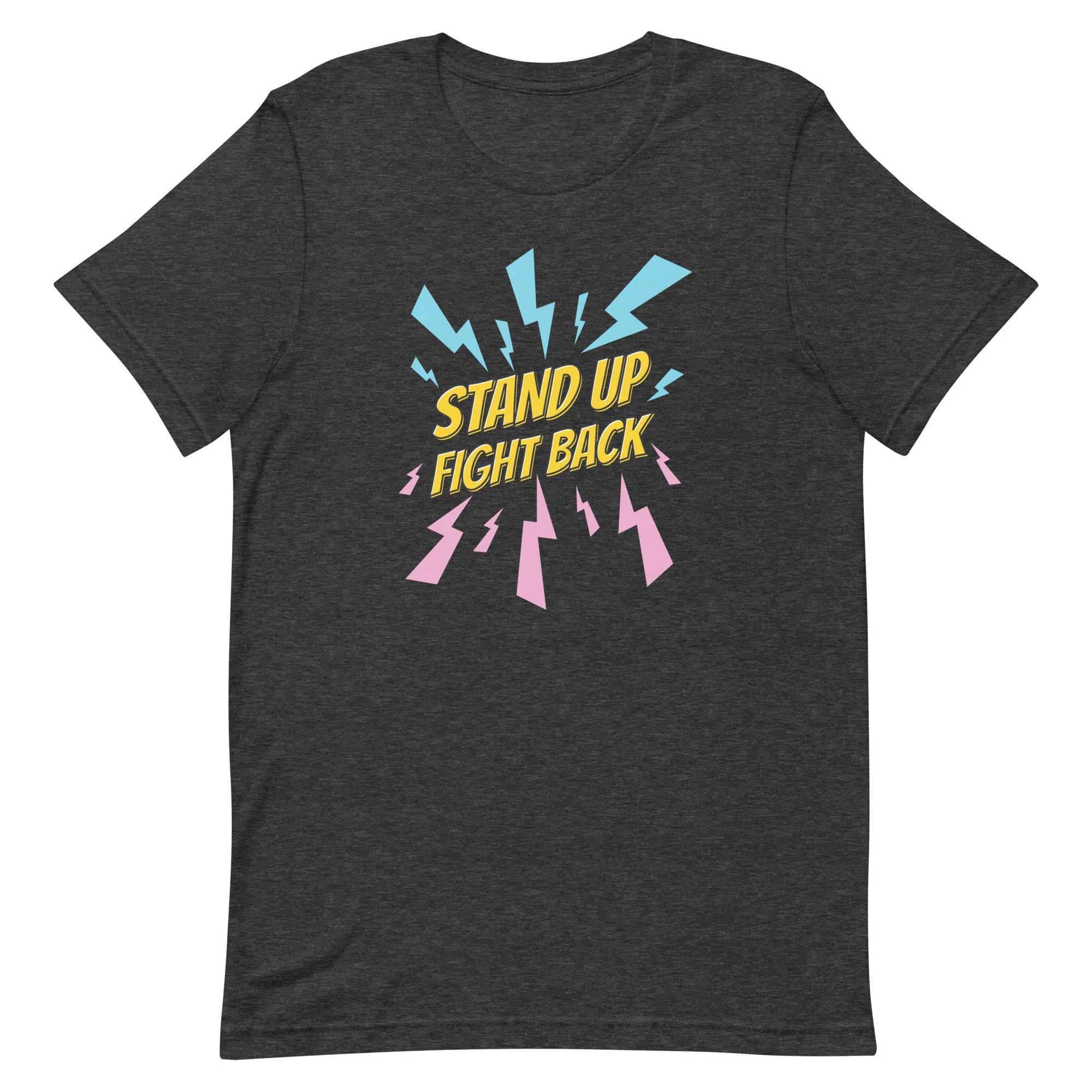 Stand Up Fight Back Trans Pride T-Shirt - Image 10