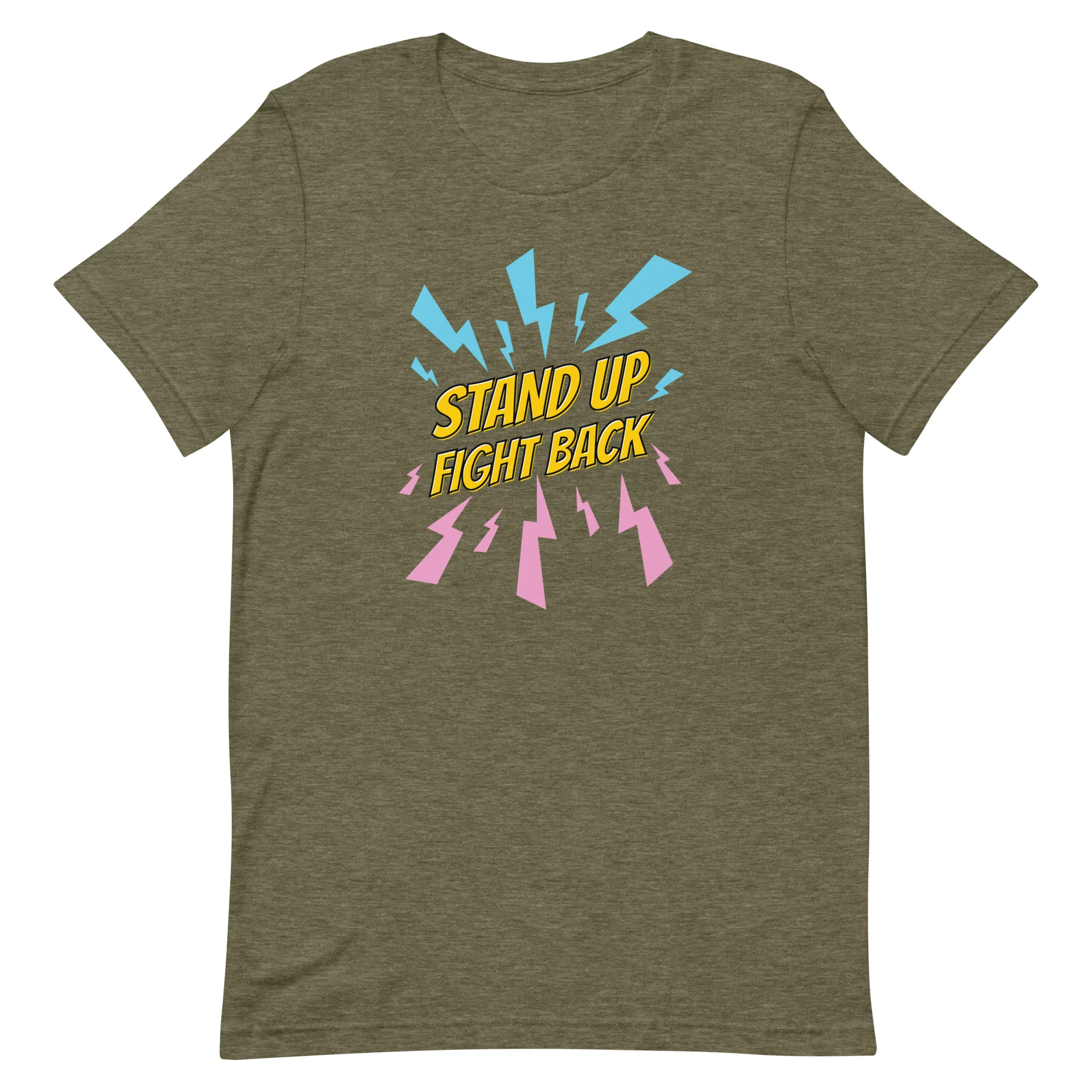 Stand Up Fight Back Trans Pride T-Shirt - Image 11