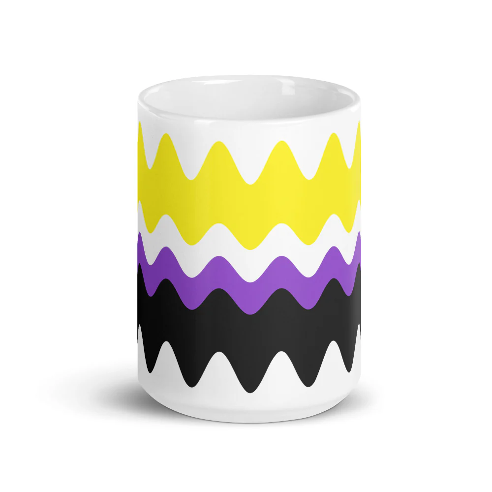 Non Binary Super Wavy Pride Flag - Image 6