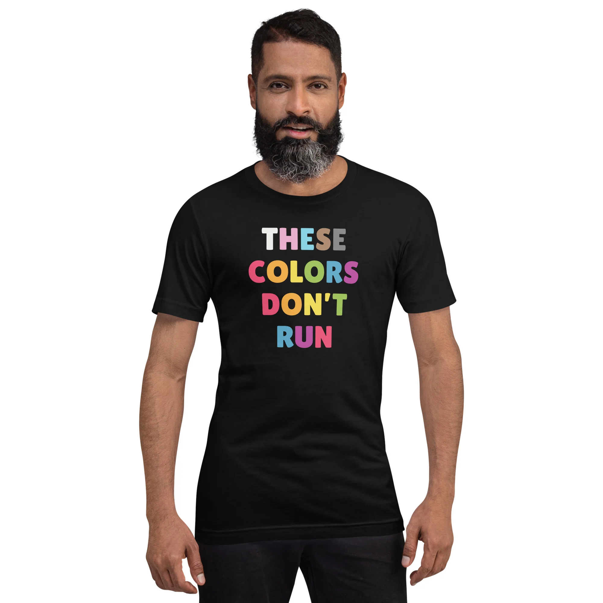 These Colors Don't Run Progress Pride Flag T-Shirt - Image 2