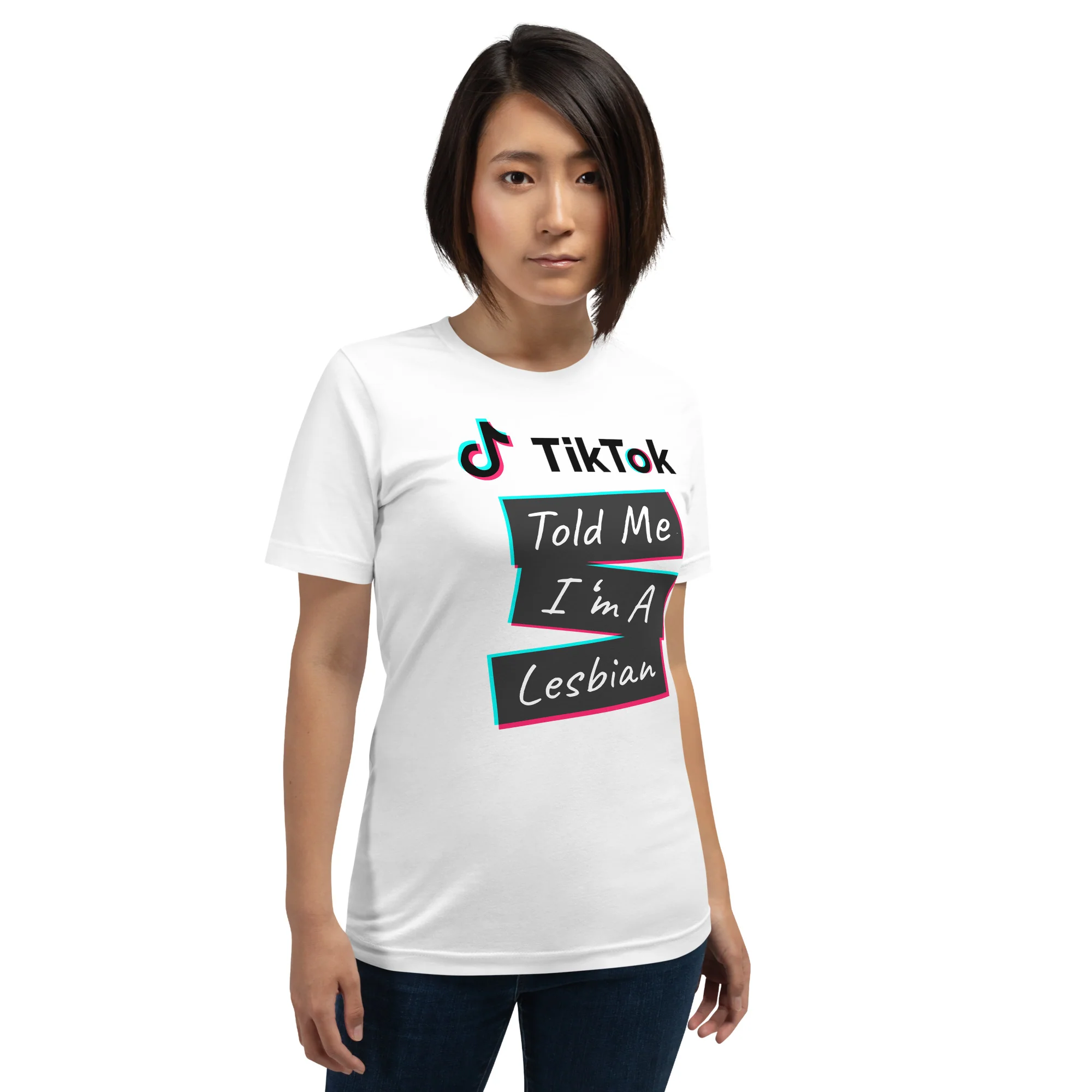 TikTok Told Me I'm A Lesbian T-shirt - Image 4