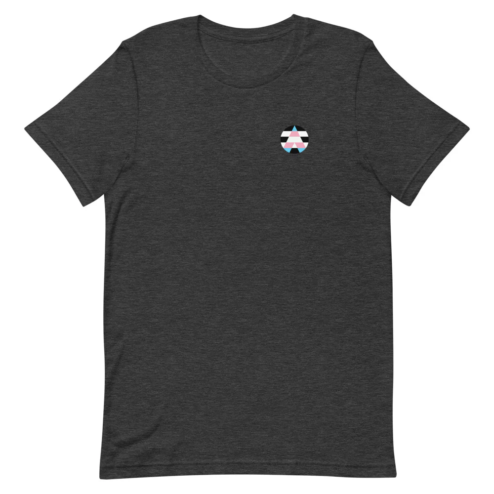 Trans Ally Badge T-Shirt - Image 3