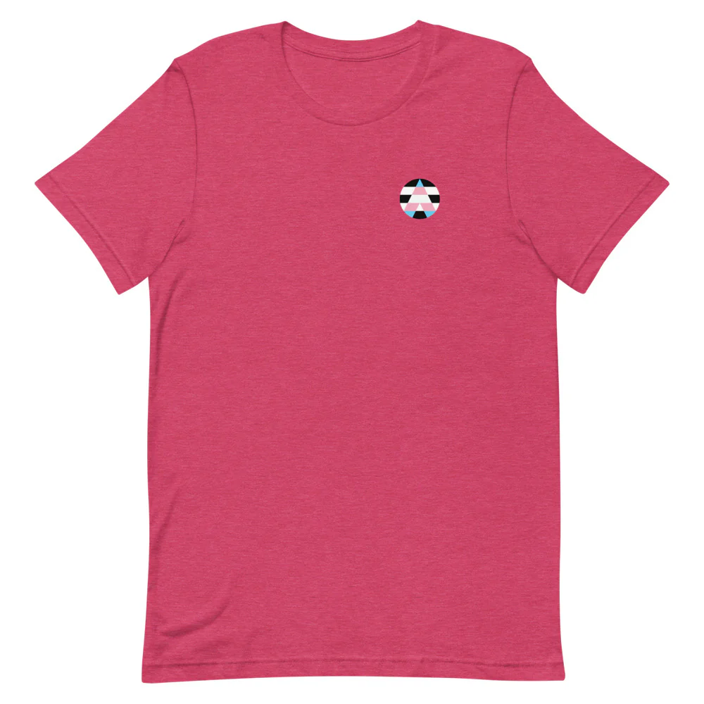 Trans Ally Badge T-Shirt - Image 4