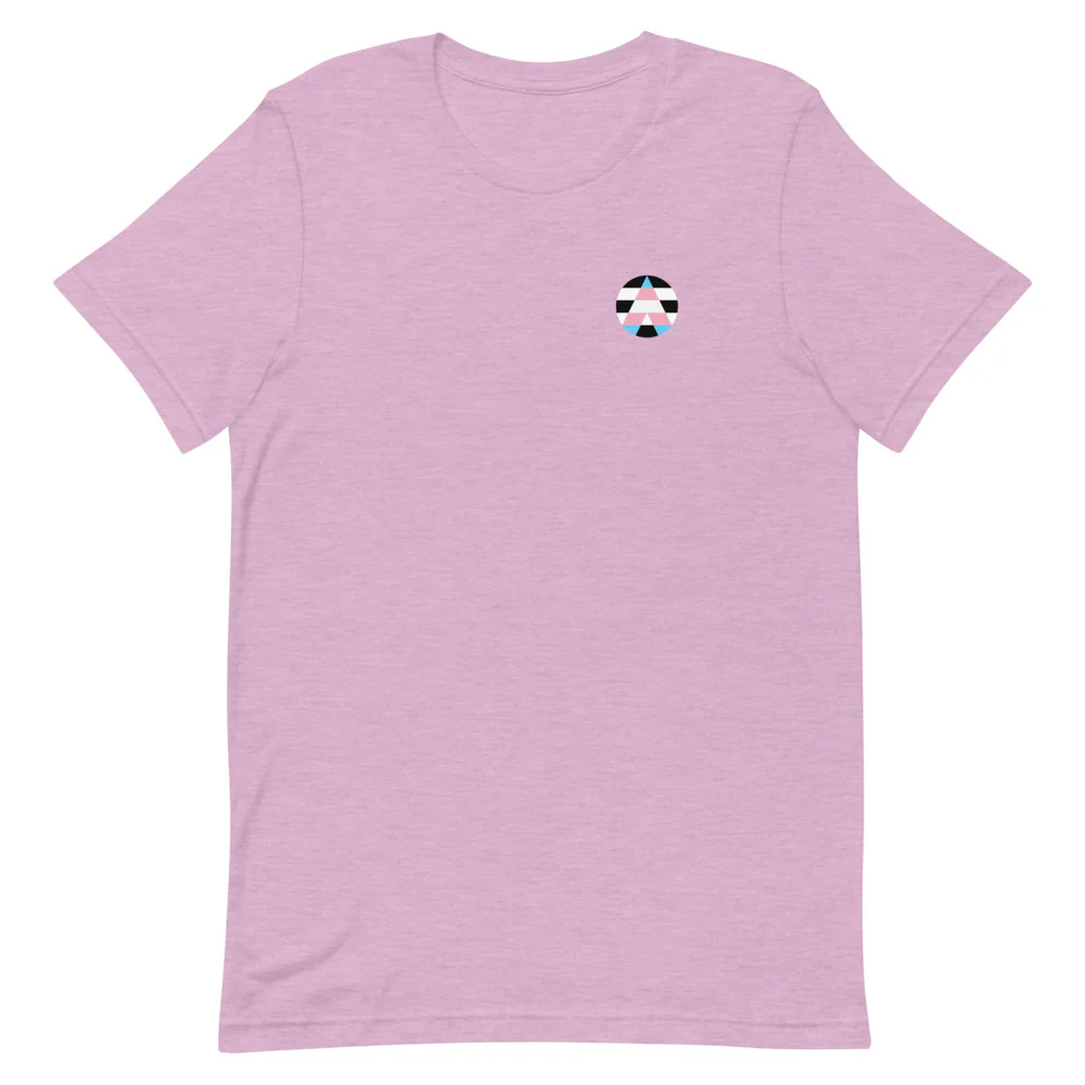 Trans Ally Badge T-Shirt - Image 6