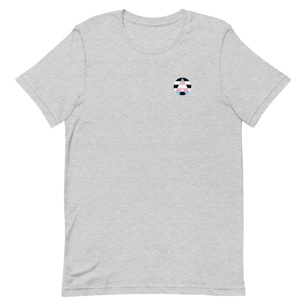 Trans Ally Badge T-Shirt - Image 7