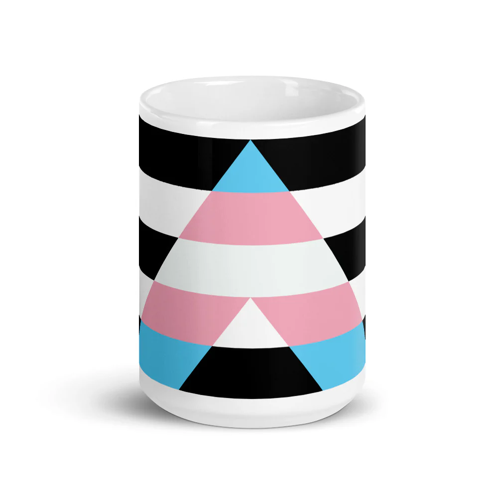 Trans Ally Flag Mug - Image 6