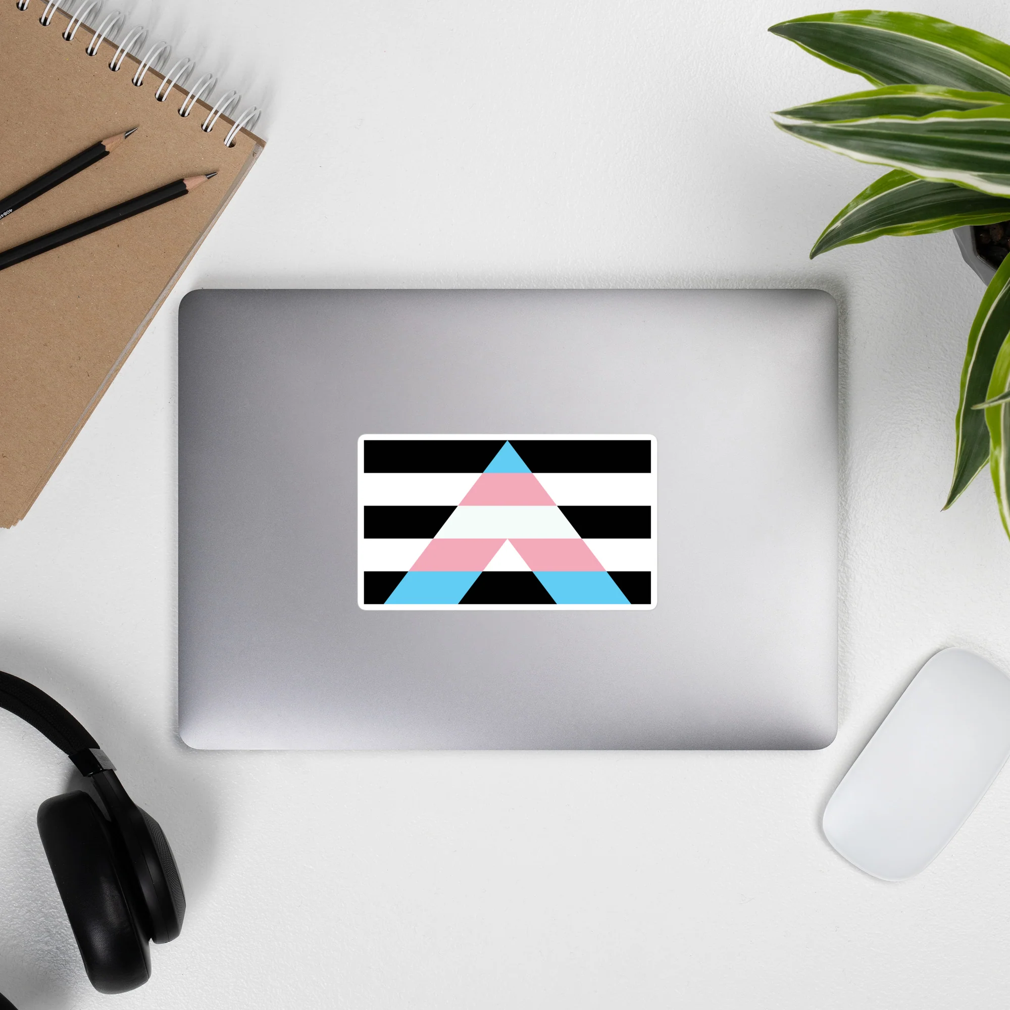 Trans Ally Flag Sticker - Image 5