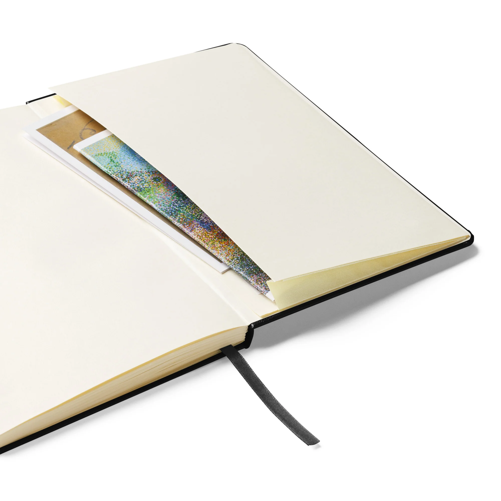 Trans Dad Seahorse Hardcover Notebook - Image 4