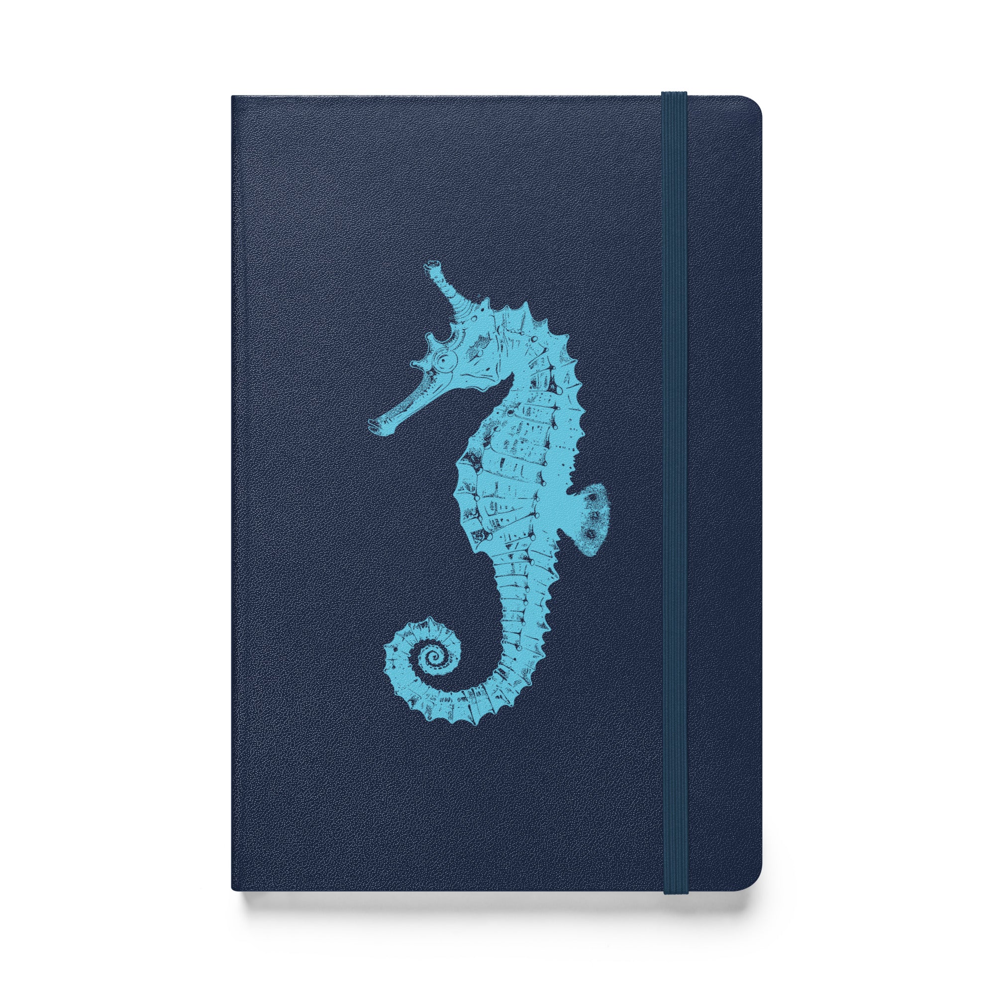 Trans Dad Seahorse Hardcover Notebook - Image 6