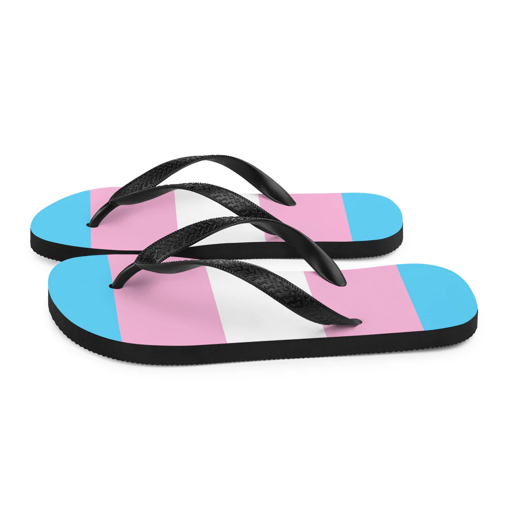 Trans Flag Flip-Flops - Image 5