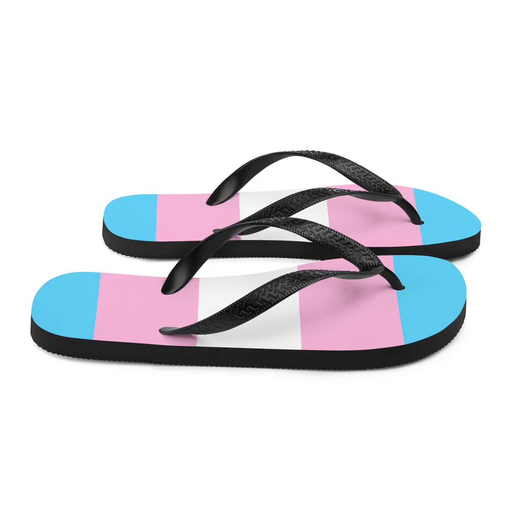 Trans Flag Flip-Flops - Image 6