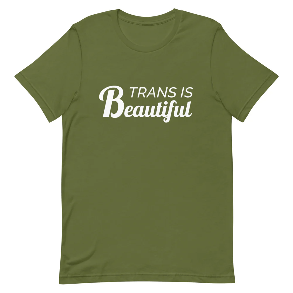 Trans Is Beautiful T-Shirt - Image 6