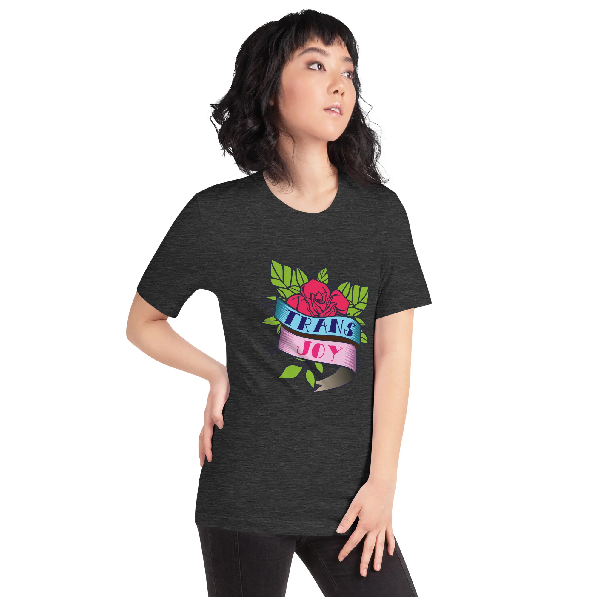 Trans Joy Tattoo T-shirt - Image 5
