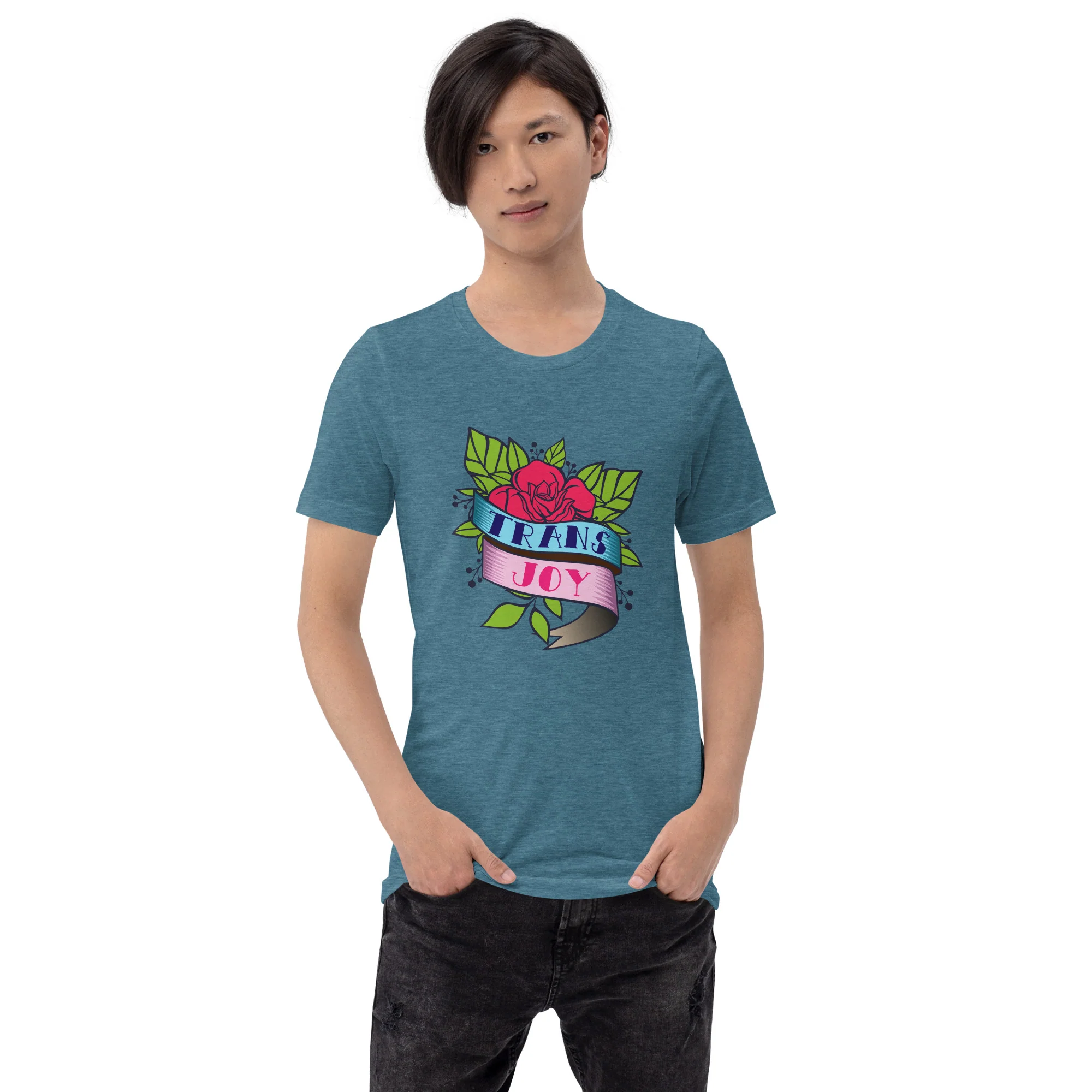 Trans Joy Tattoo T-shirt - Image 6