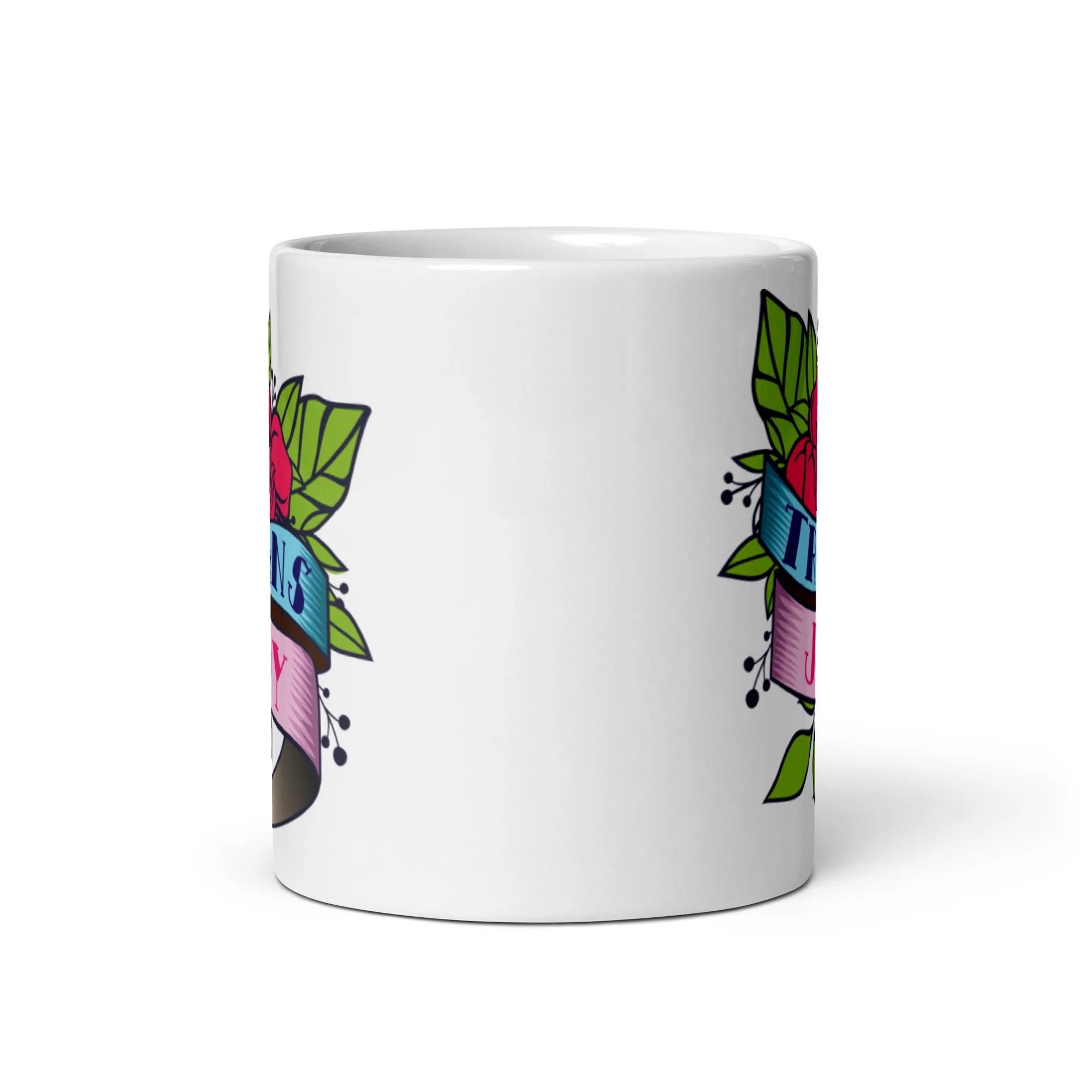 Trans Joy Tattoo Mug - Image 3