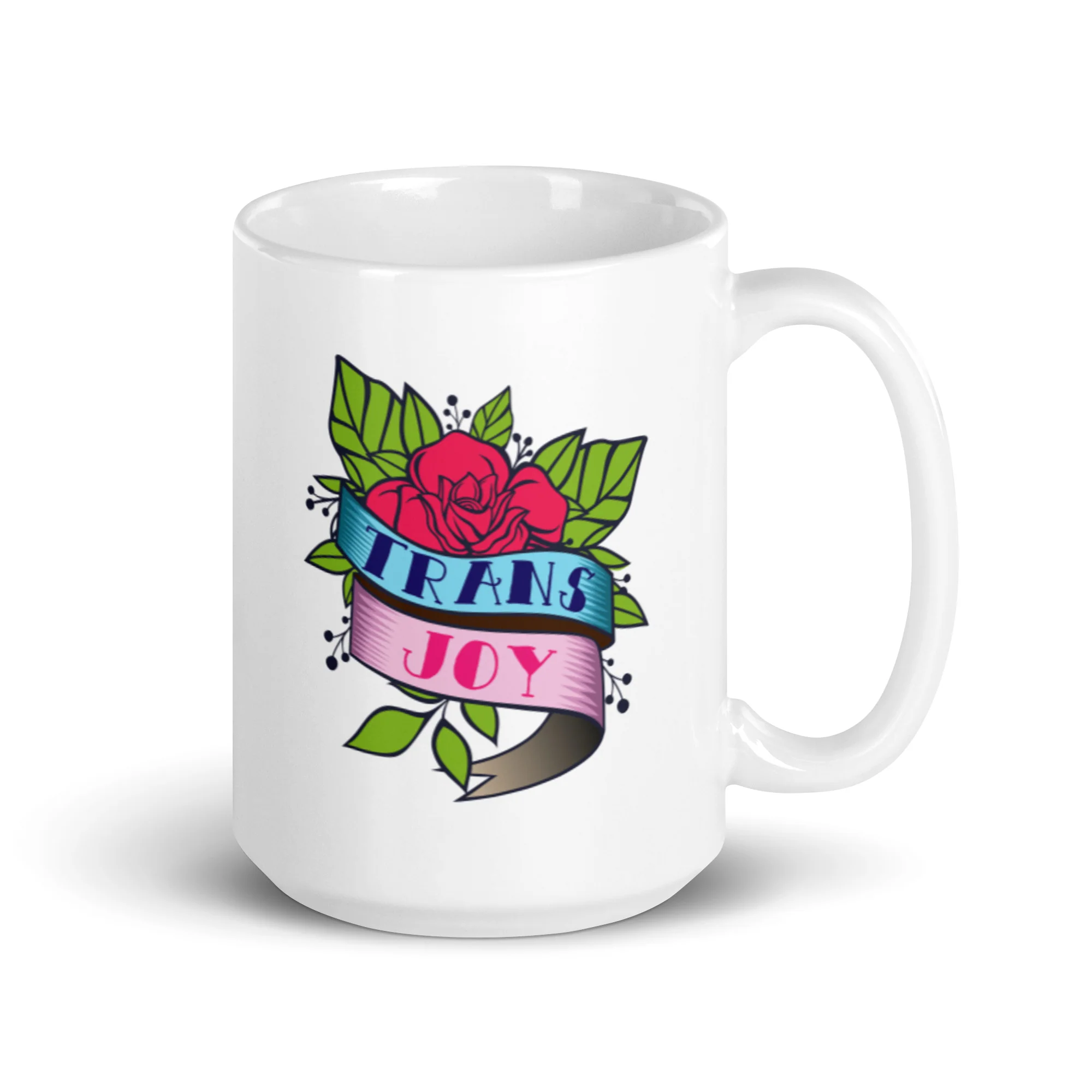 Trans Joy Tattoo Mug - Image 4