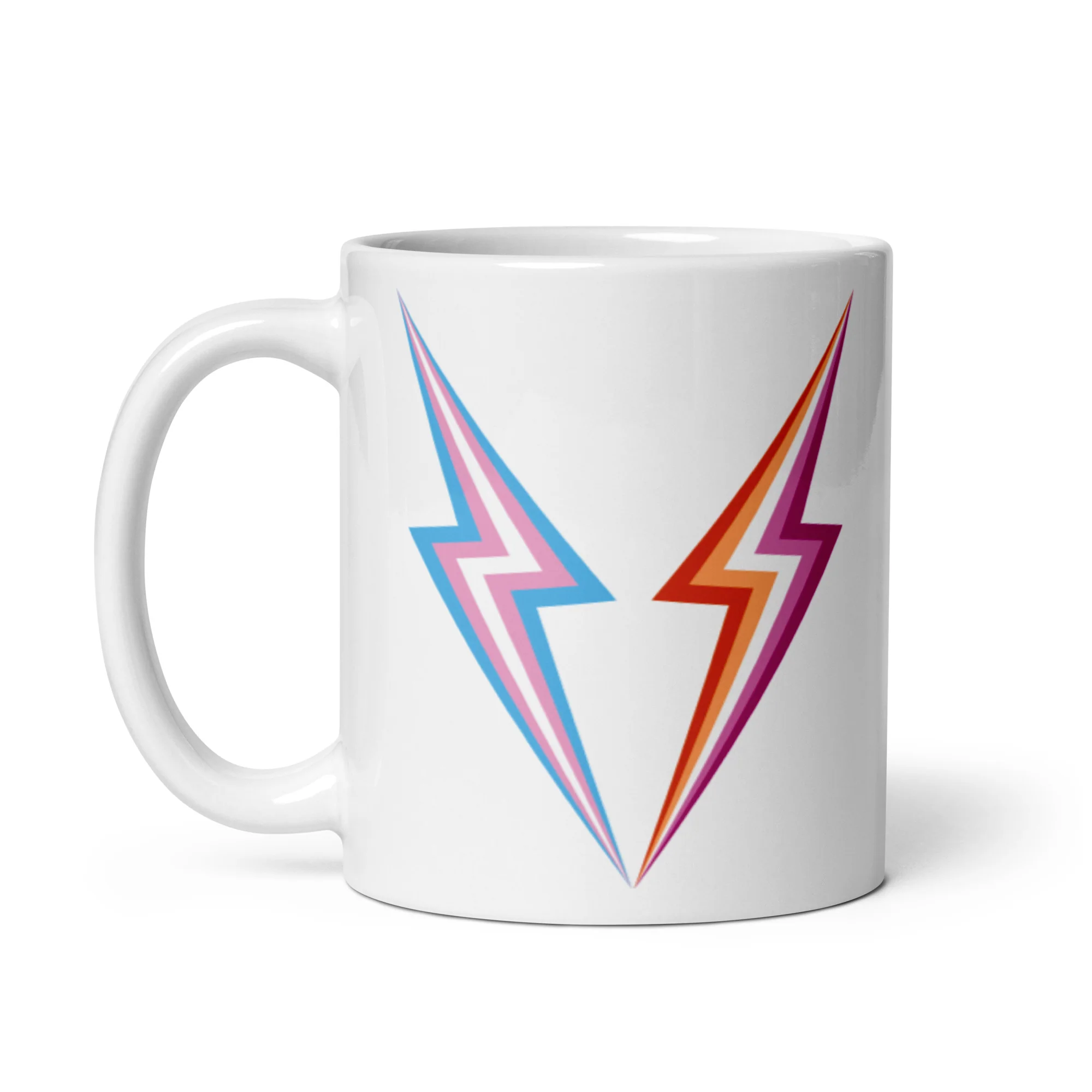 Trans Lesbian Lightning Mug - Image 2