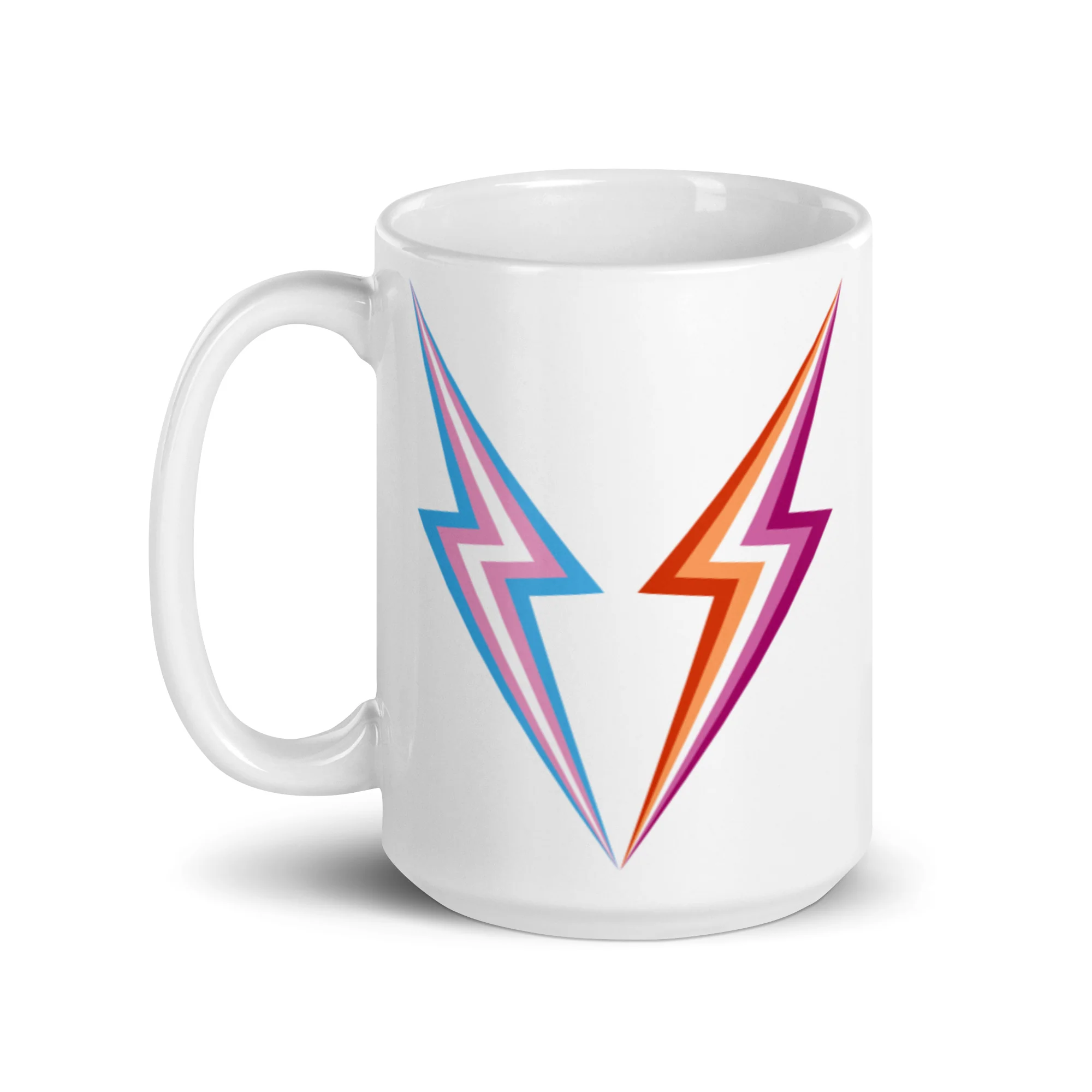 Trans Lesbian Lightning Mug - Image 5