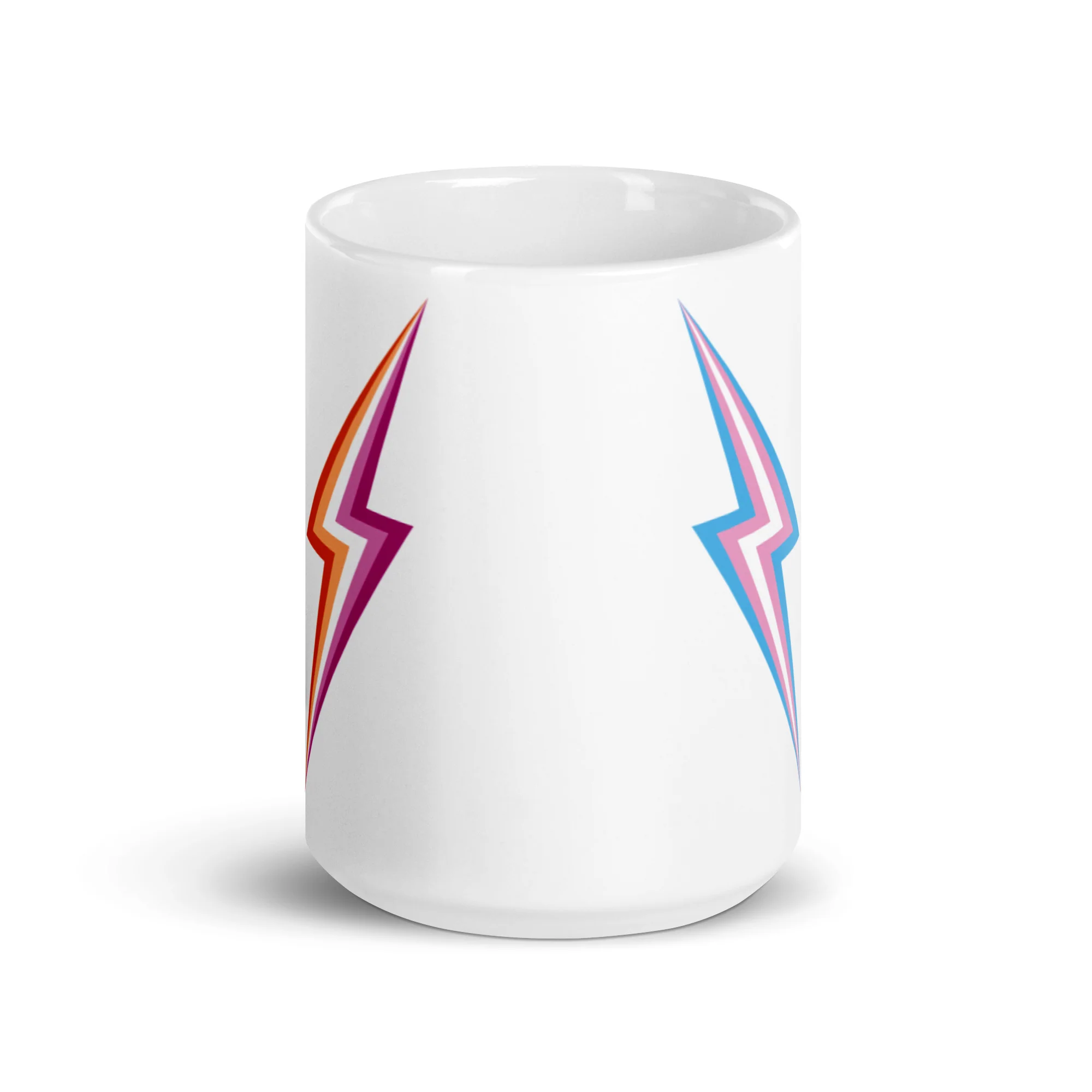 Trans Lesbian Lightning Mug - Image 6