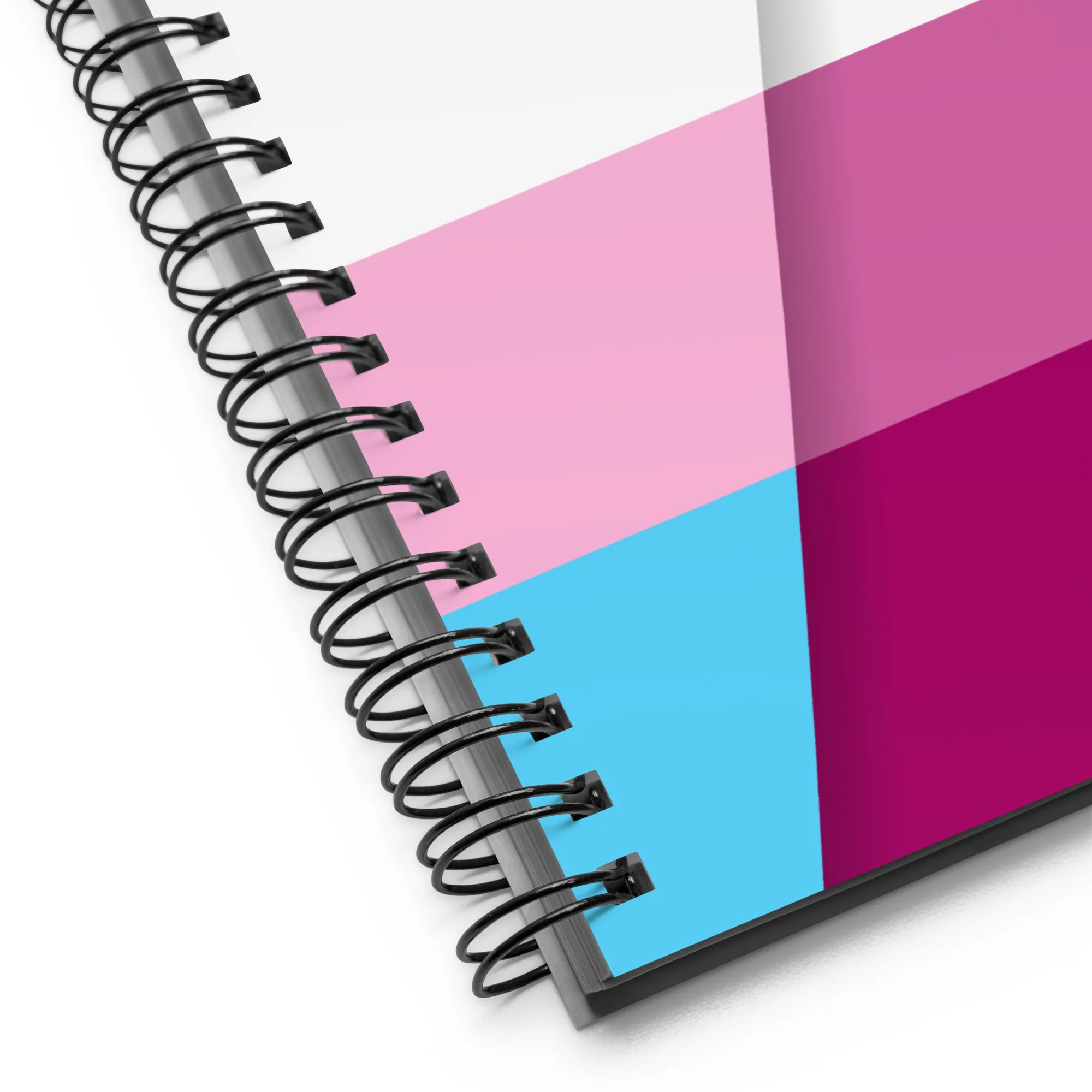 Trans Lesbian Pride Flags Spiral Notebook - Image 4