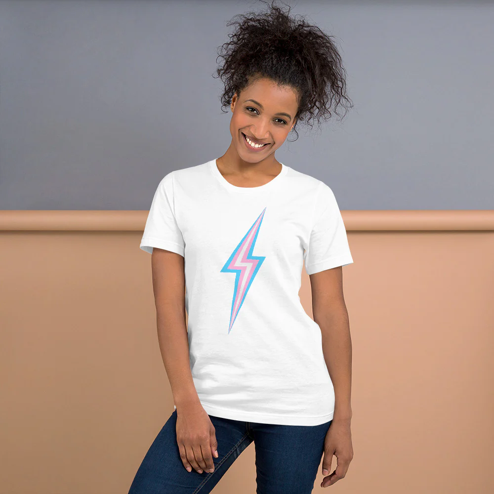 Trans Lightning T-Shirt - Image 10
