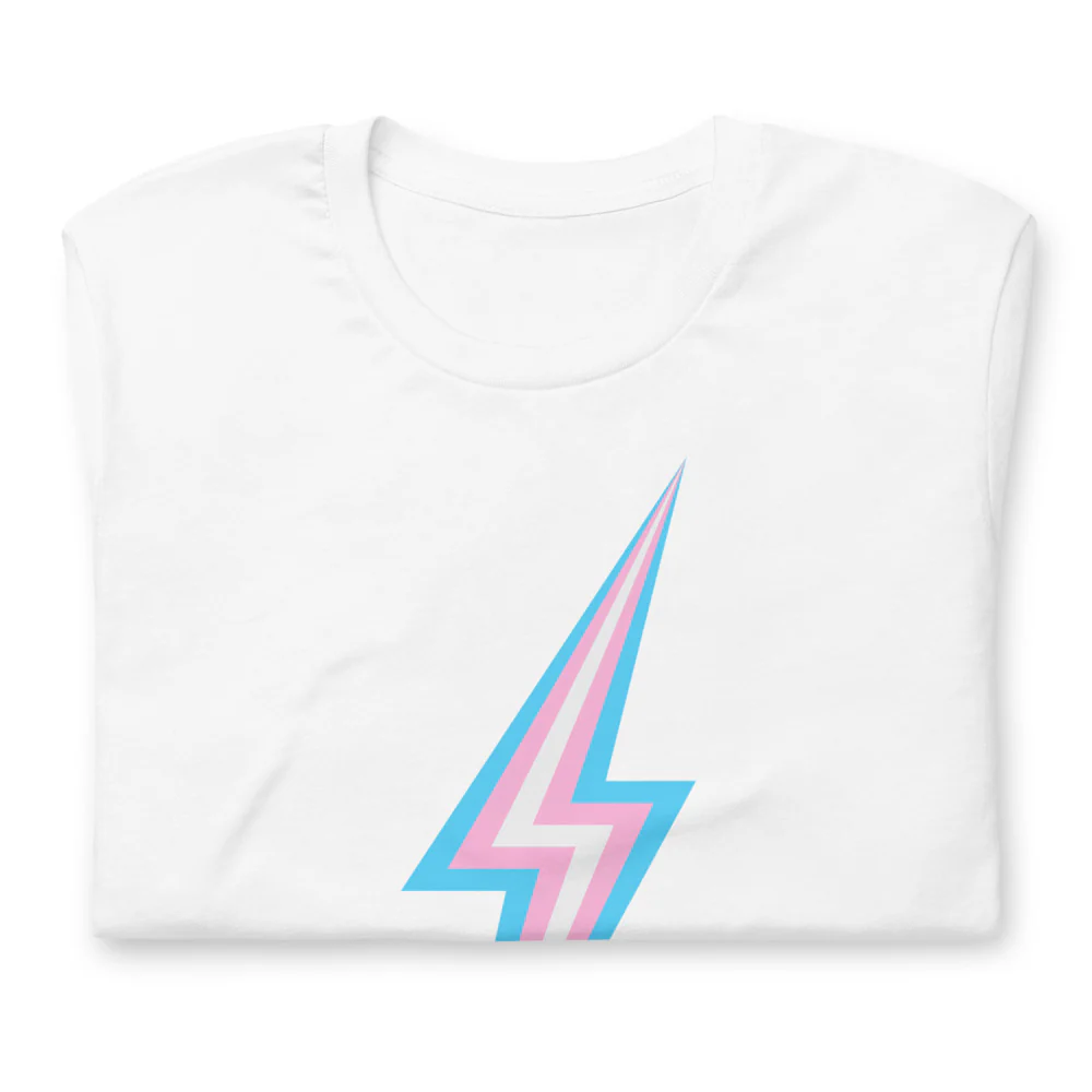 Trans Lightning T-Shirt - Image 2