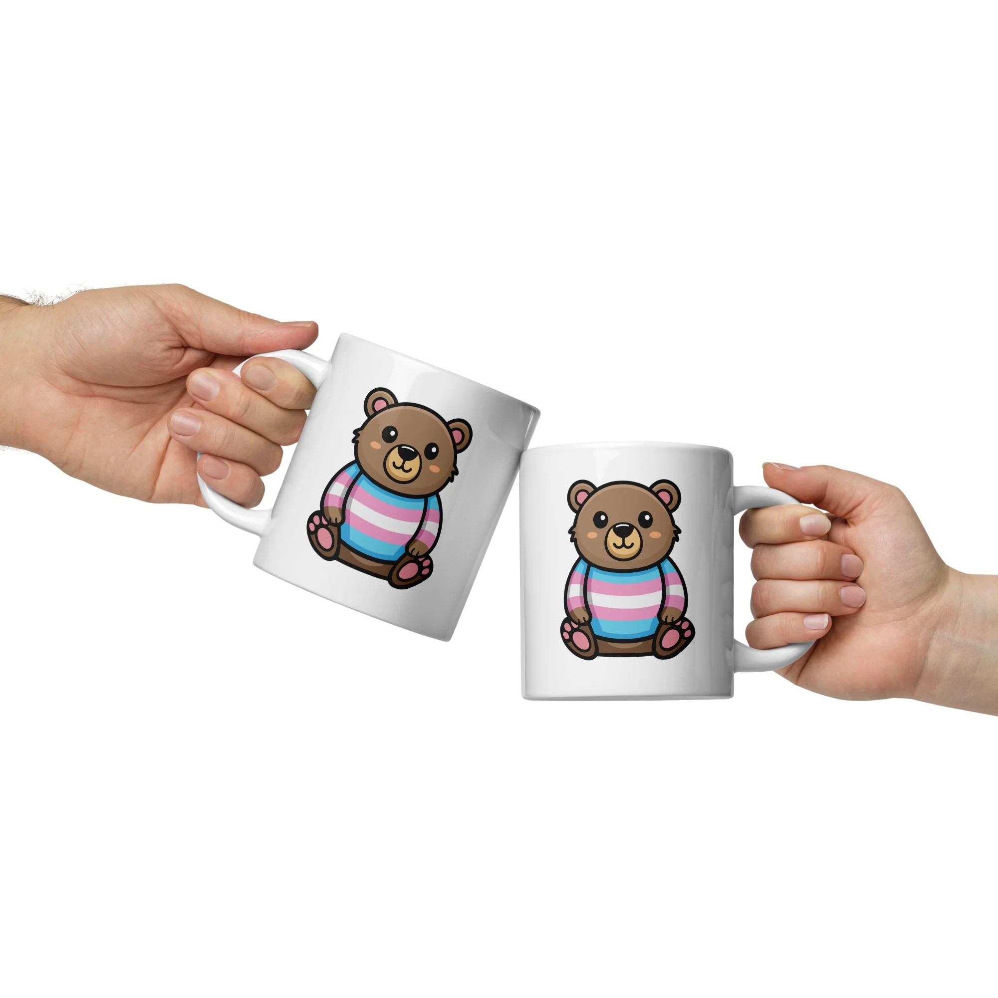 Trans Pride Bear Mug - Image 3
