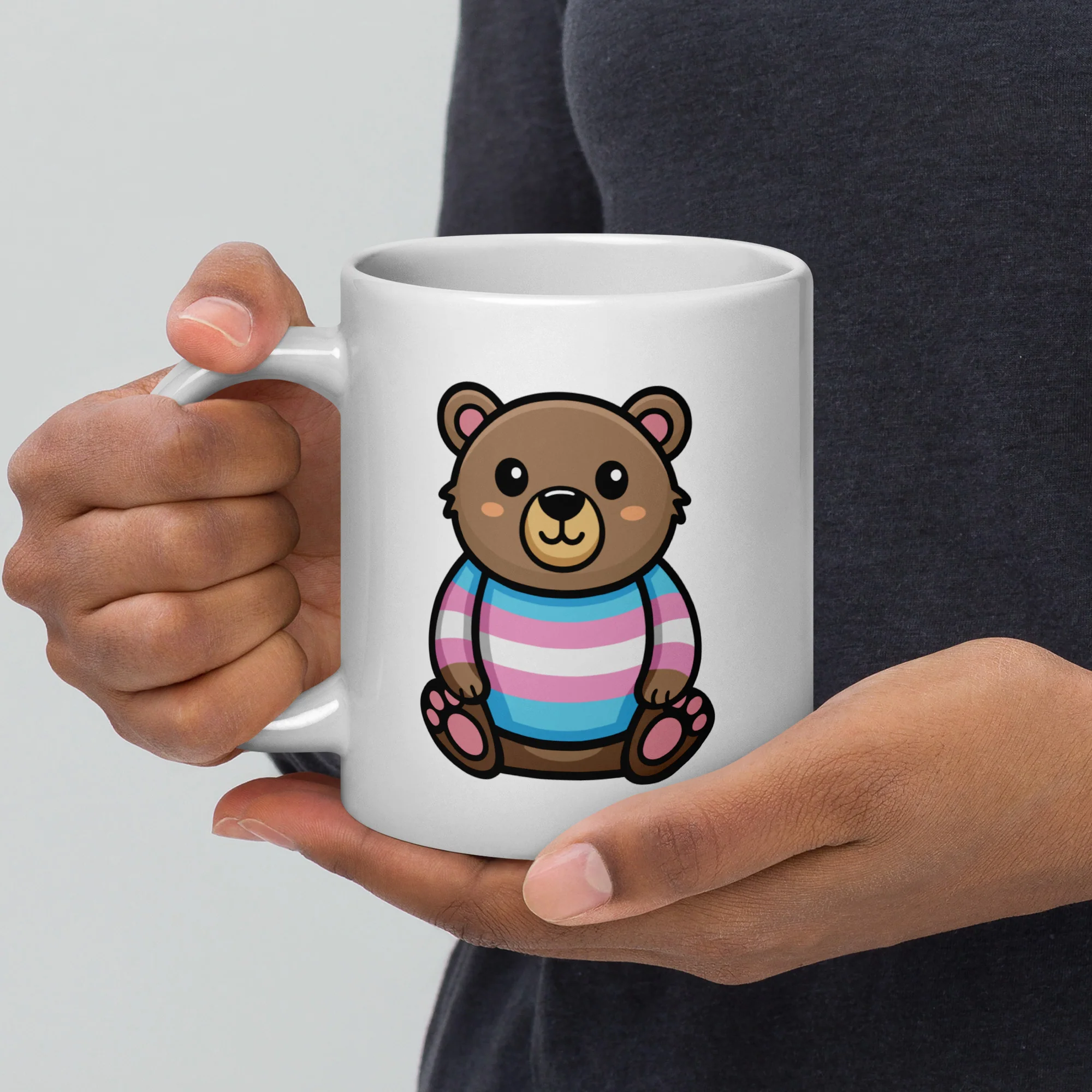 Trans Pride Bear Mug - Image 6