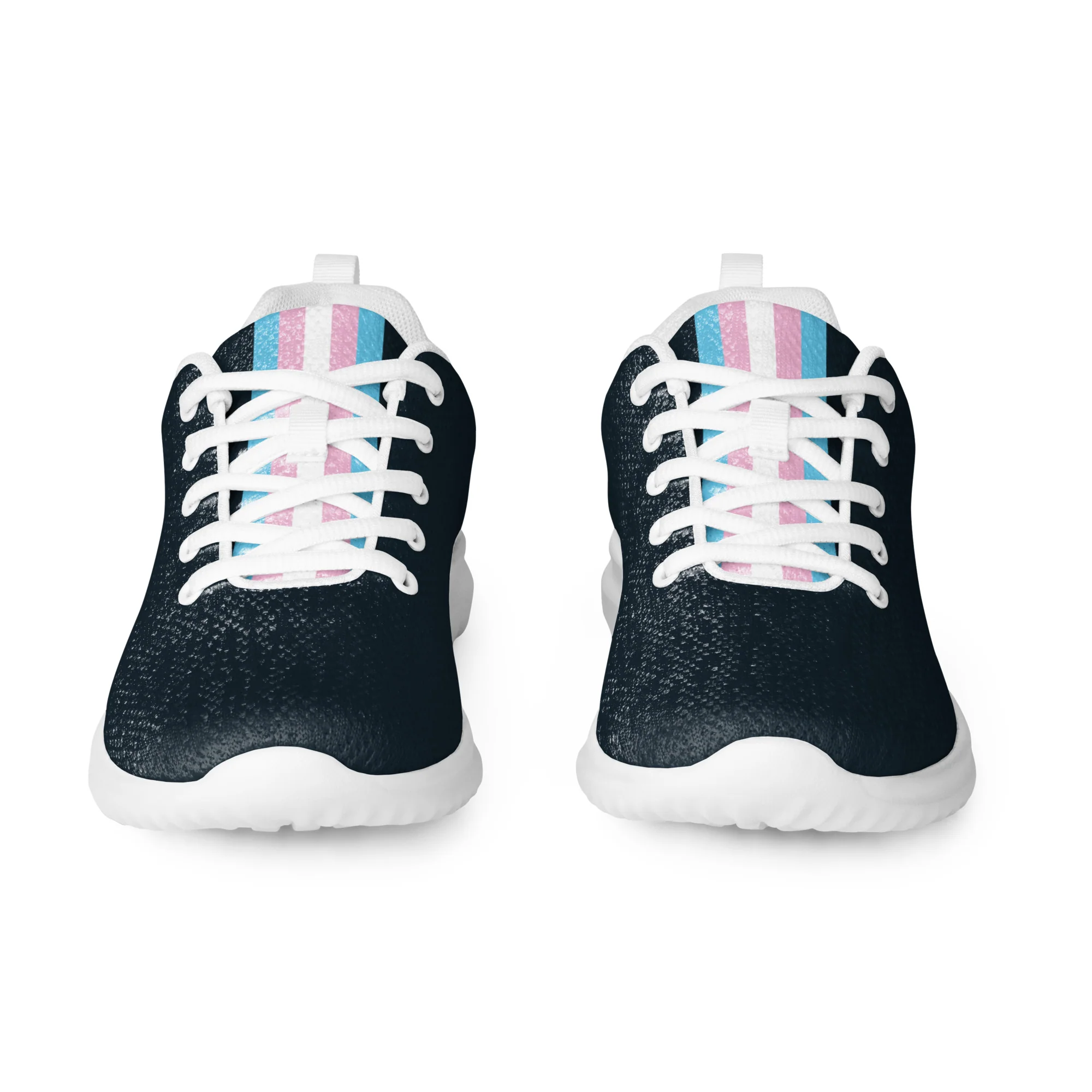 Trans Pride Flag Dark Blue Trainers (male sizes) - Image 5