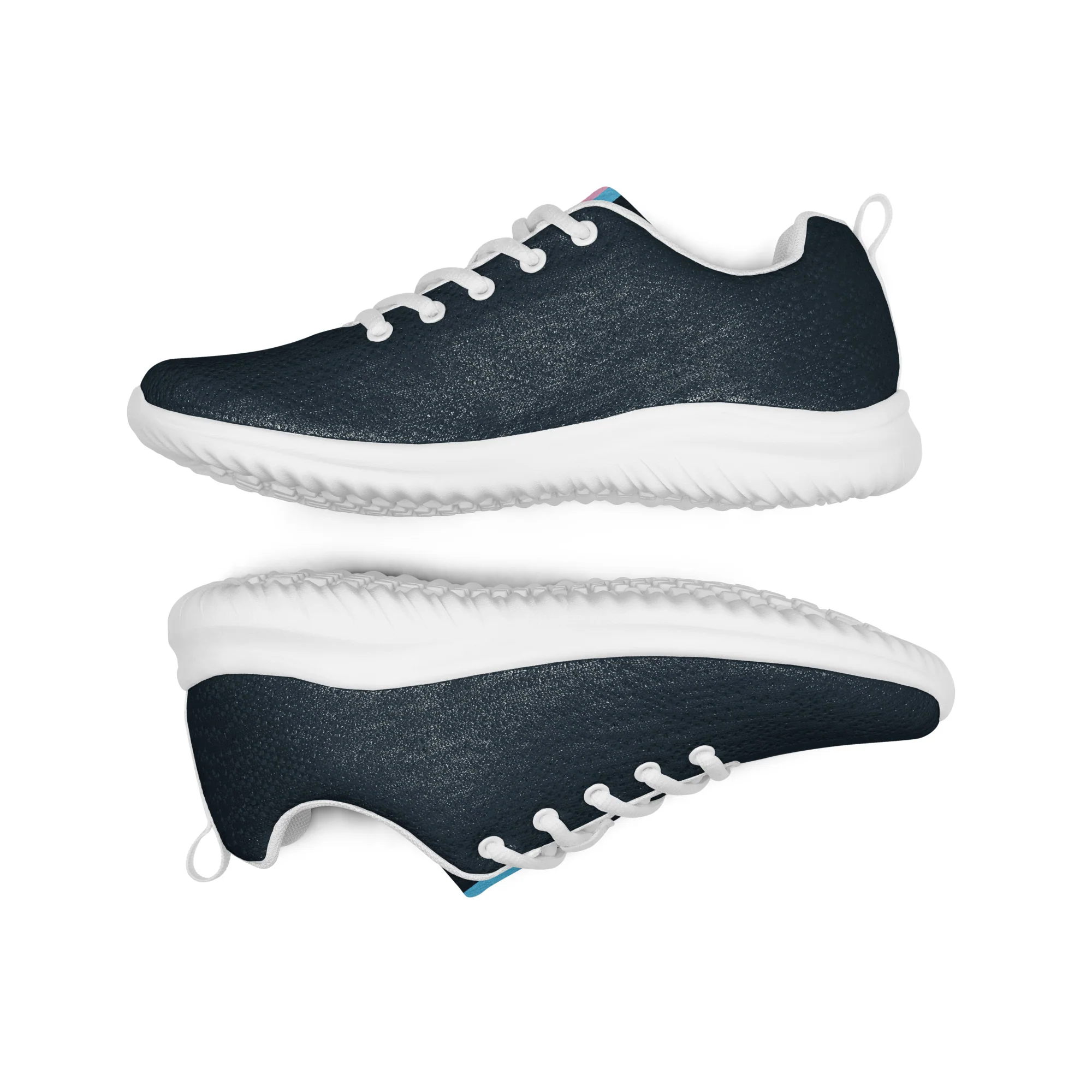 Trans Pride Flag Dark Blue Trainers (male sizes) - Image 6