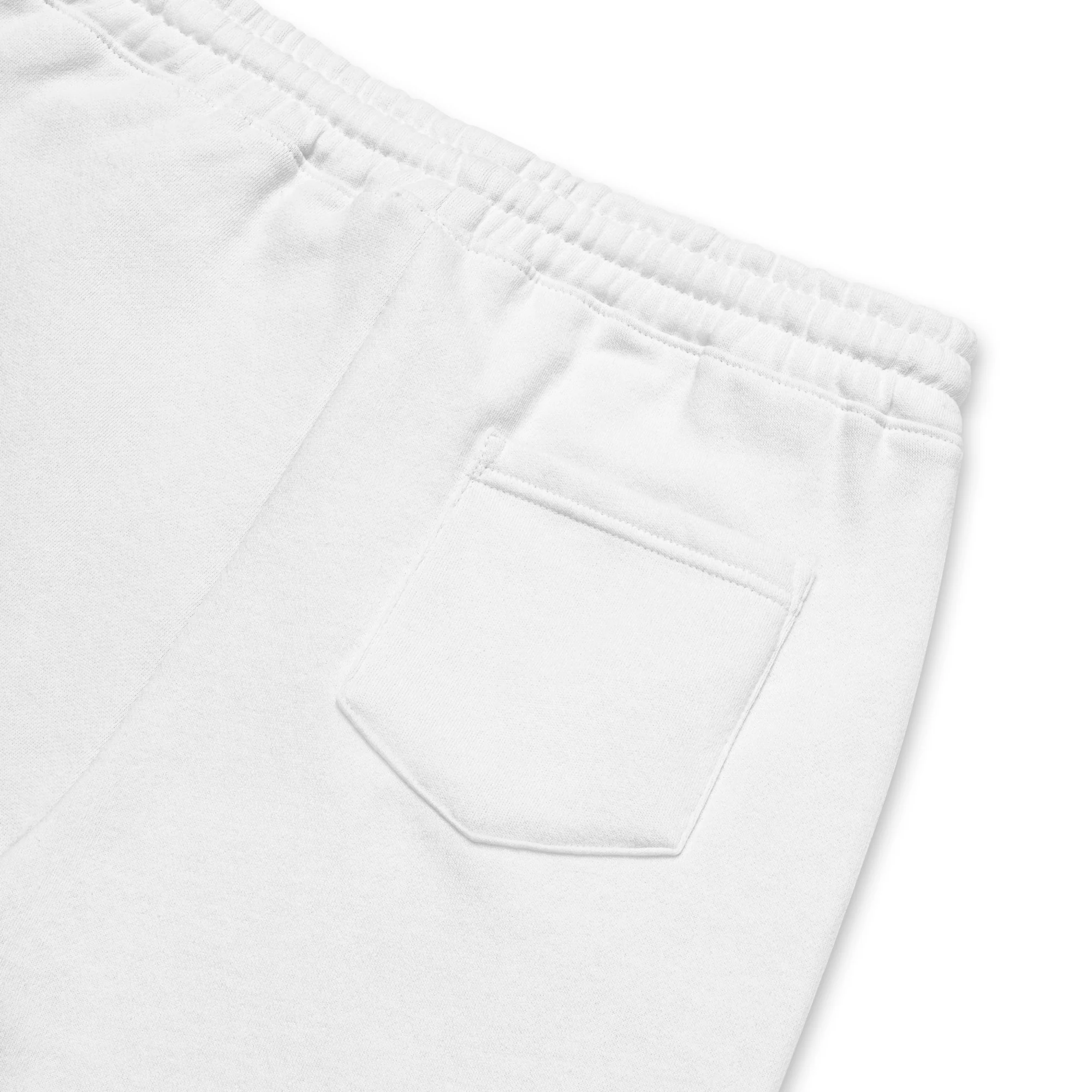 Trans Pride Flag Lightning Bolt Fleece Shorts - Image 4